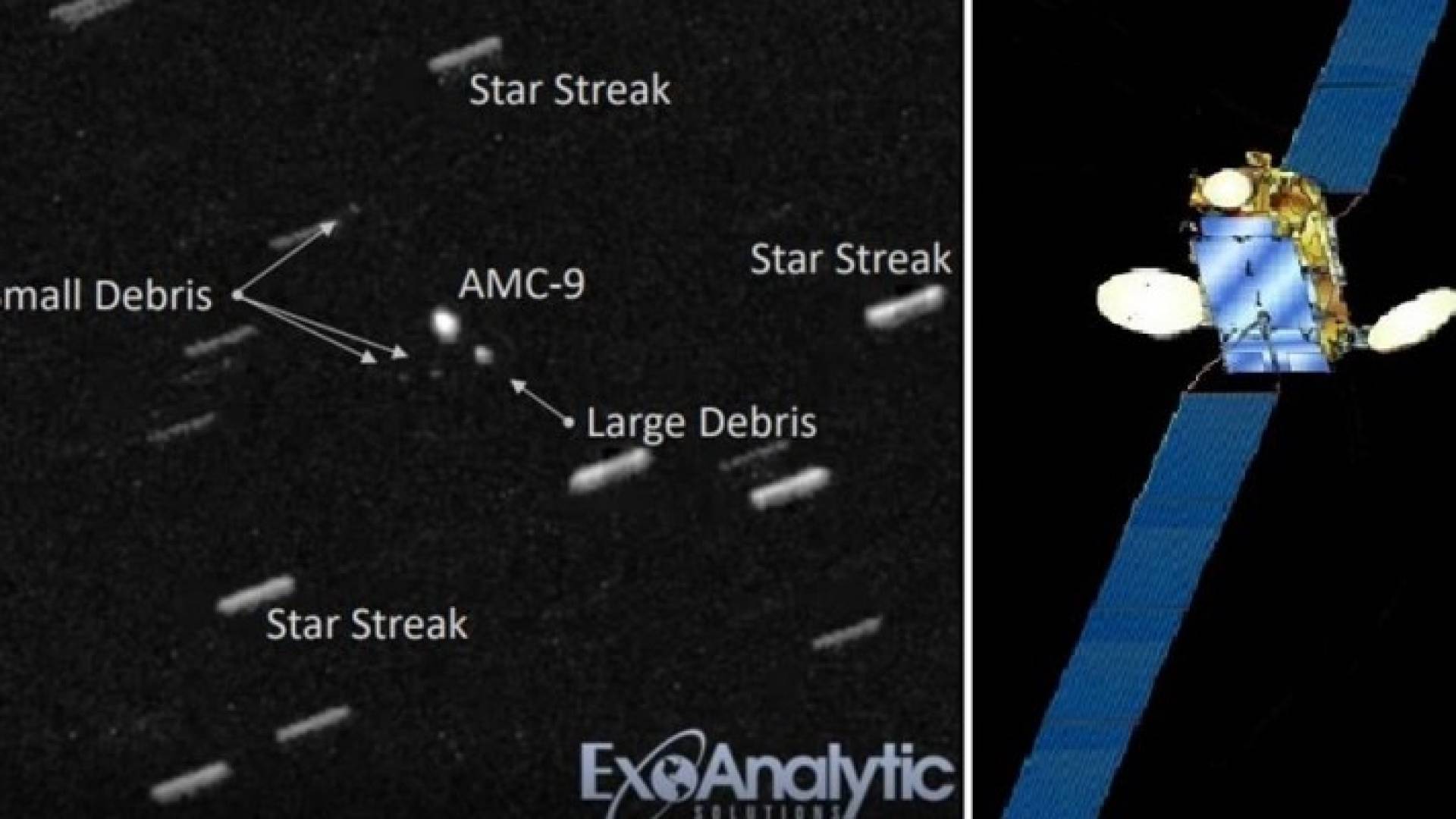القمر الأكبر للاتصالات حين رصدوه لآخر مرة يوم الجمعة الماضي