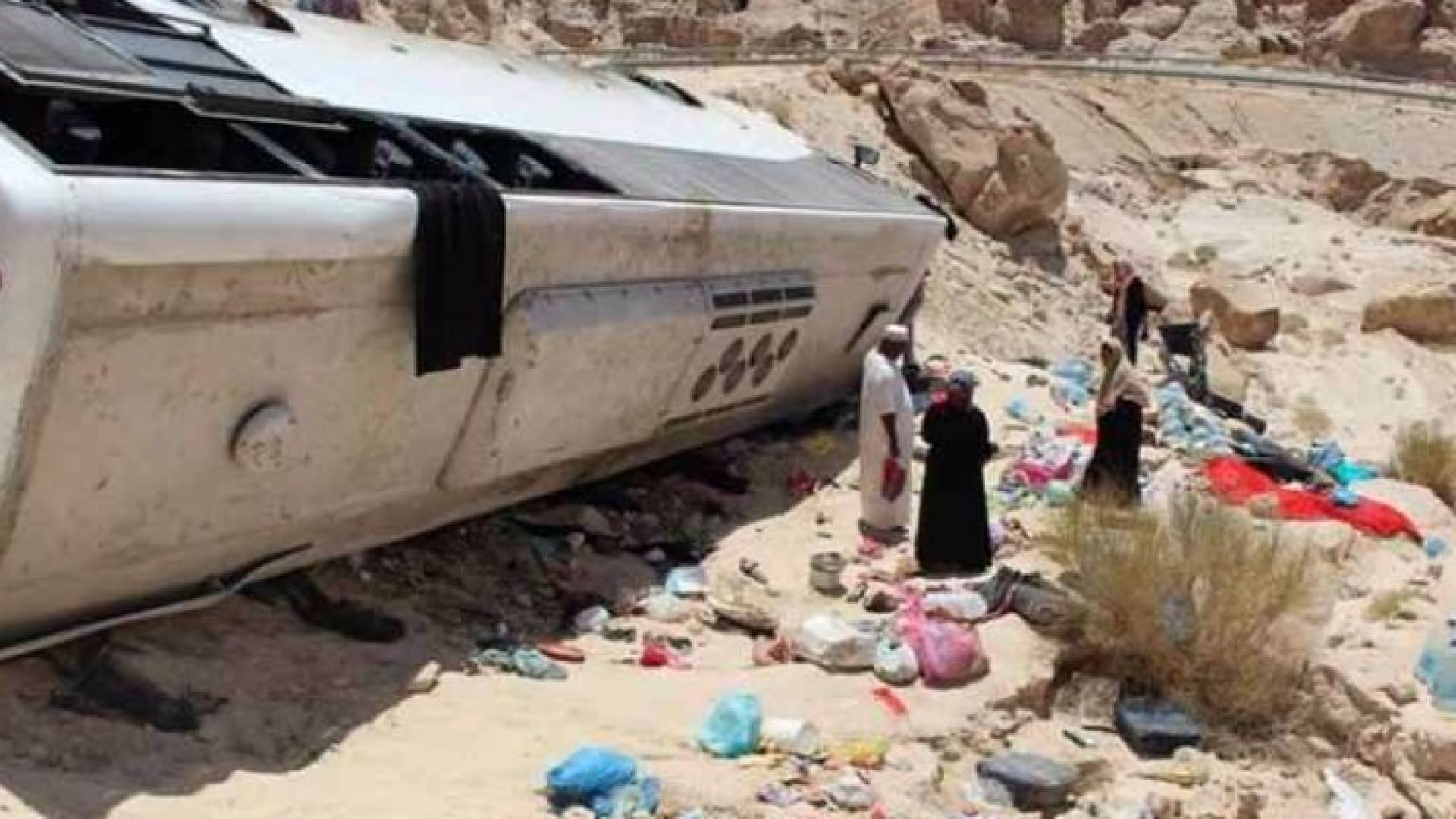 من حادث حافلة المعتمرين