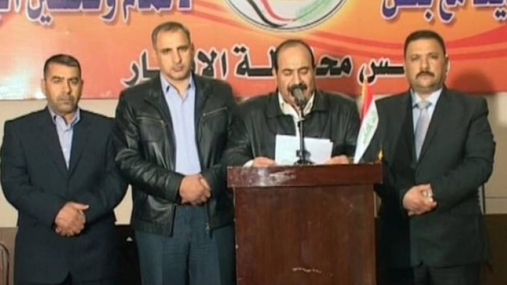 أعضاء من مجلس محافظة الأنبار - ارشيفية