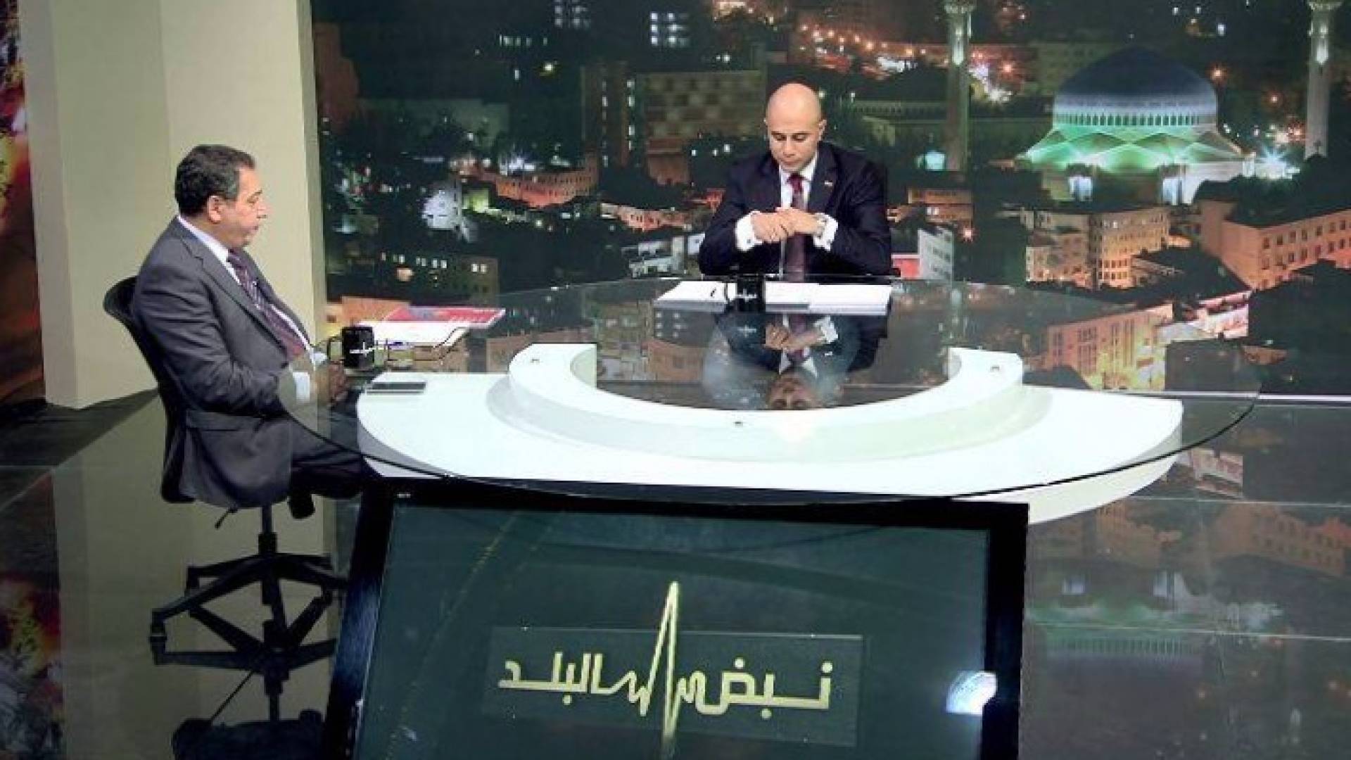 جانب من الحلقة 