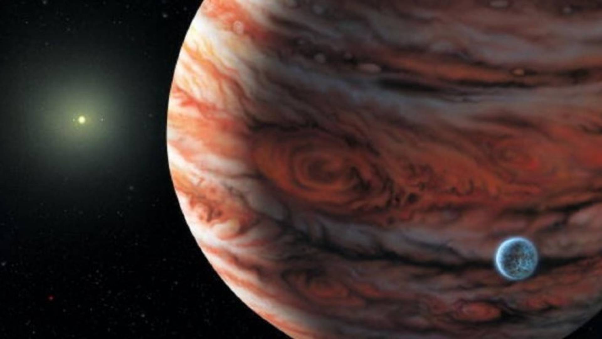 جانب من كوكب المشترى