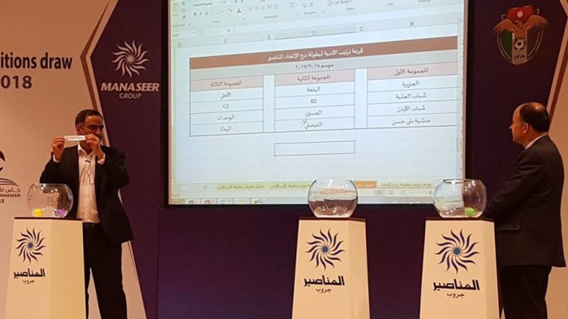 الوحدات والرمثا في مجموعة نارية بدرع الاتحاد