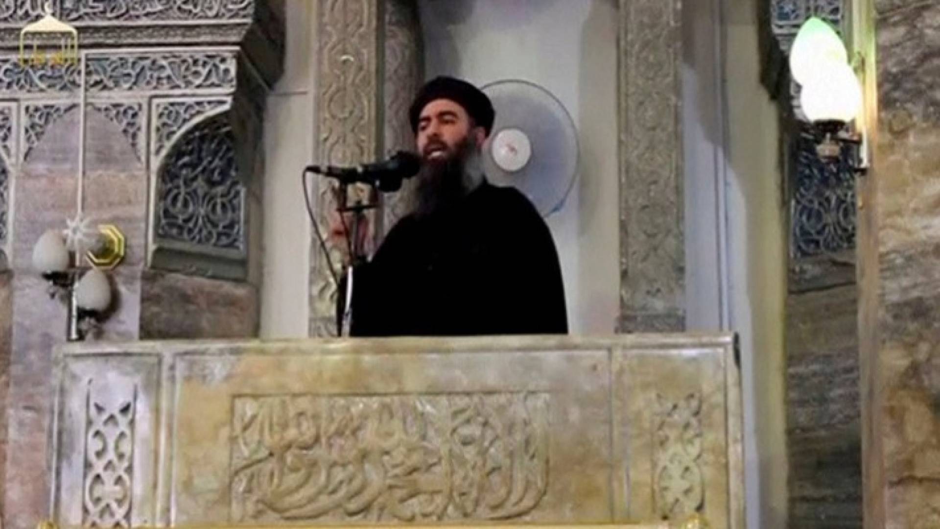  زعيم عصابة داعش الإرهابية أبو بكر البغدادي