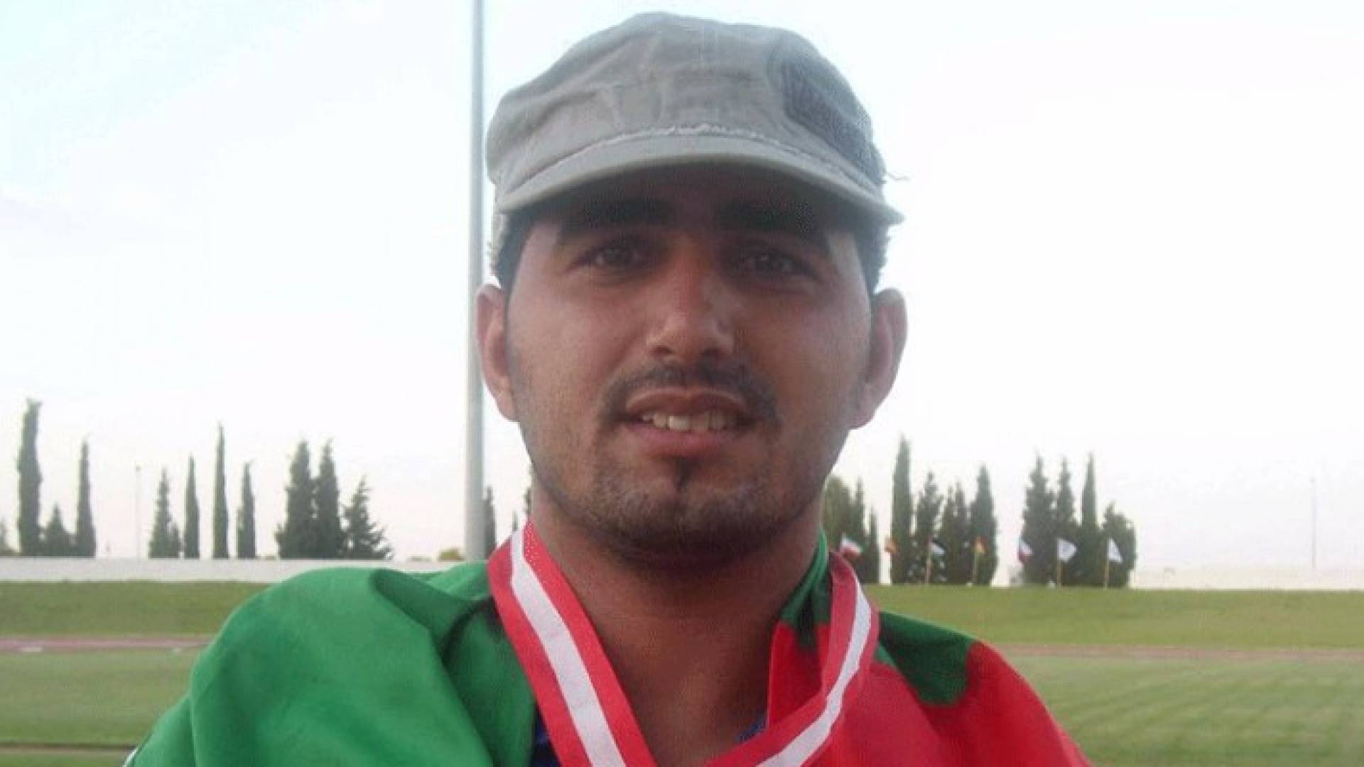 الرياضي البارالمبي الاماراتي عبدالله حيايي