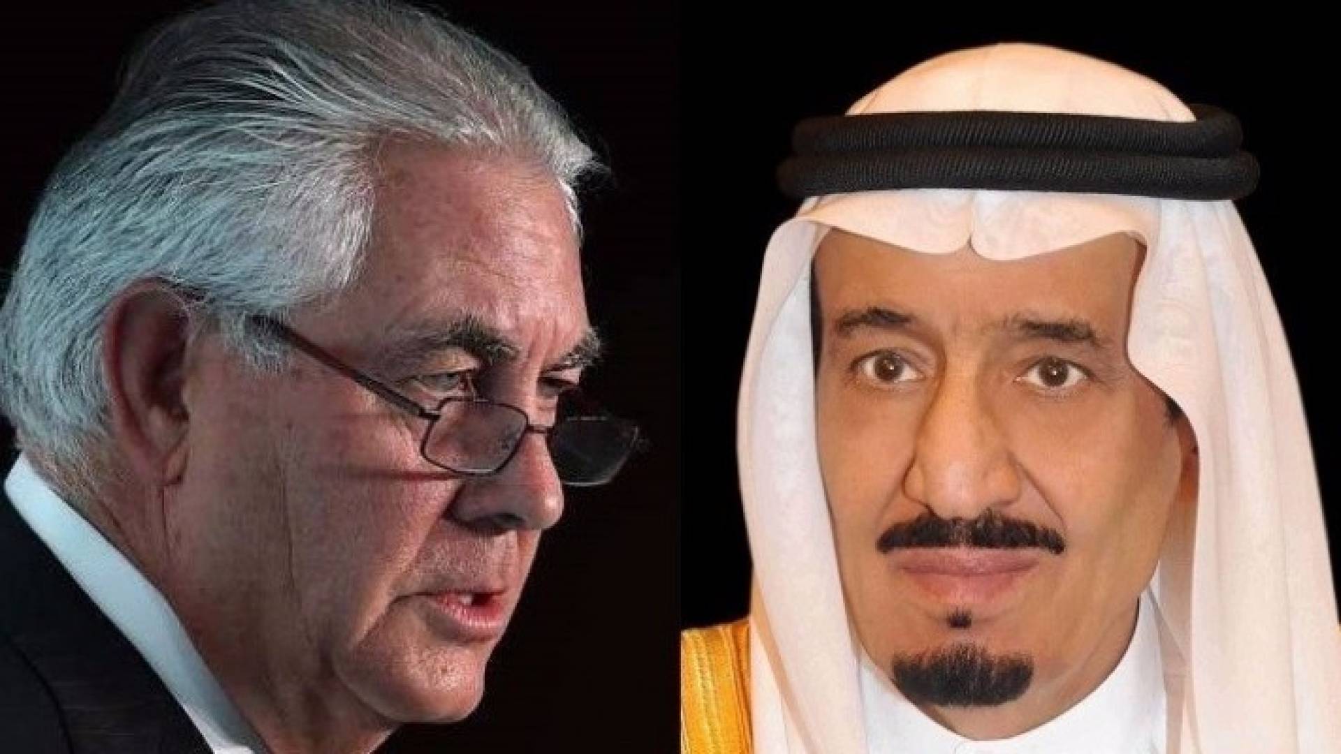 الملك سلمان وتيلرسون