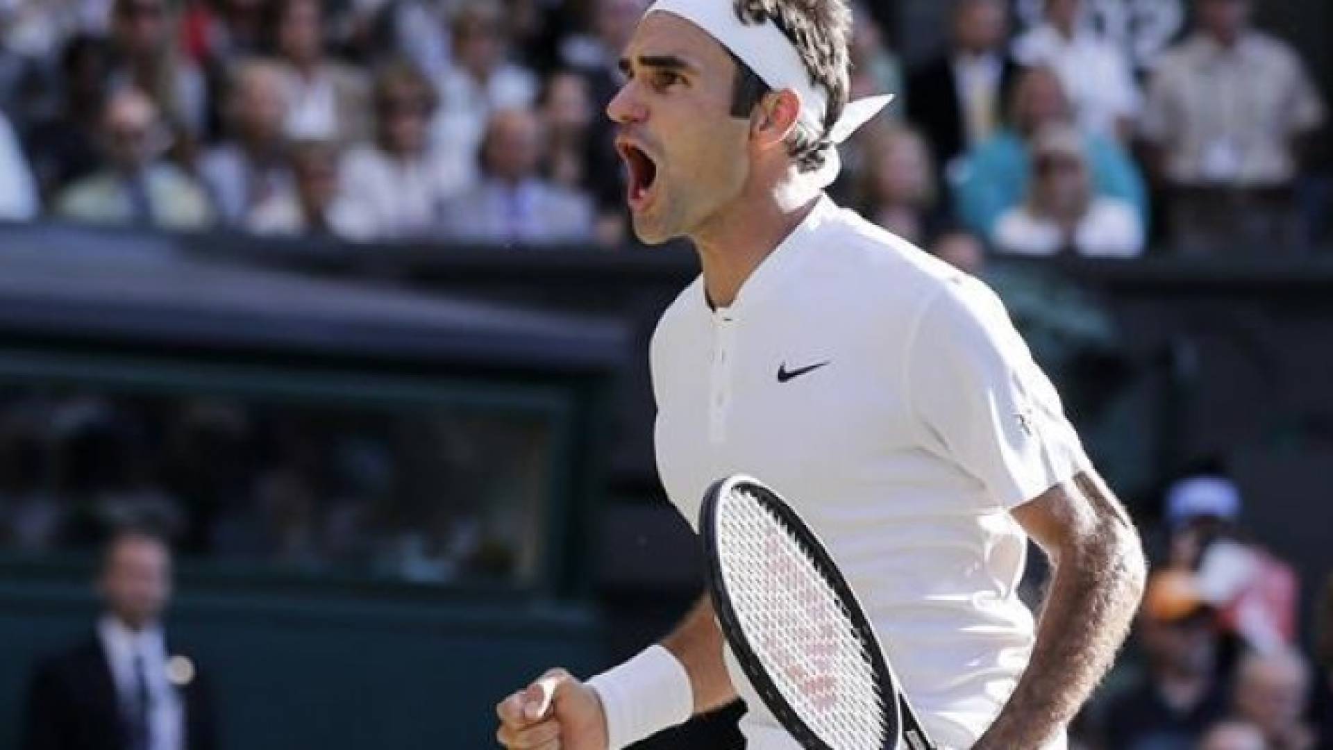 اللاعب السويسري روجر فيدرر 