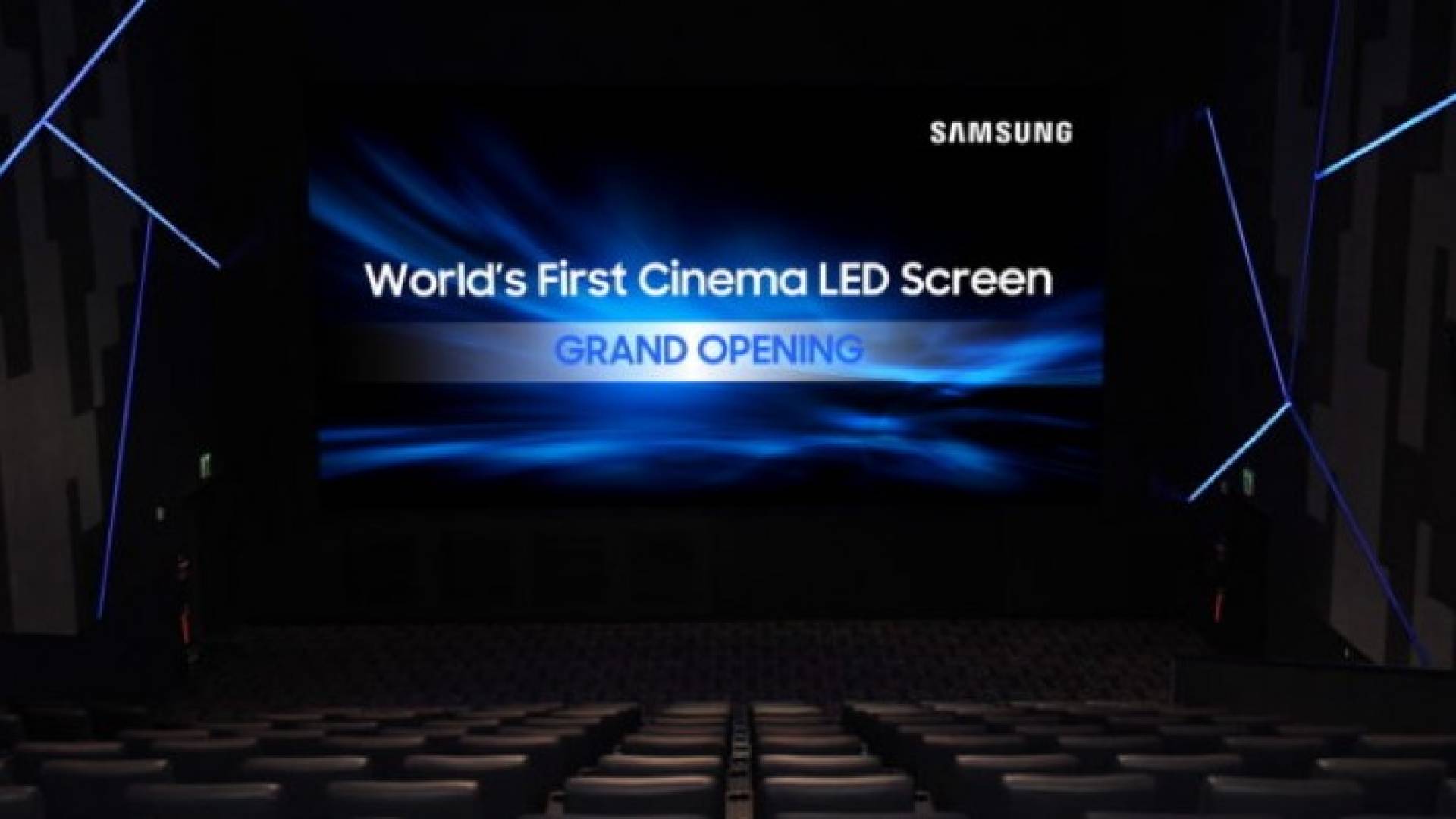 سامسونج تطلق أول شاشة سينمائية بتقنية LED HDR في العالم 