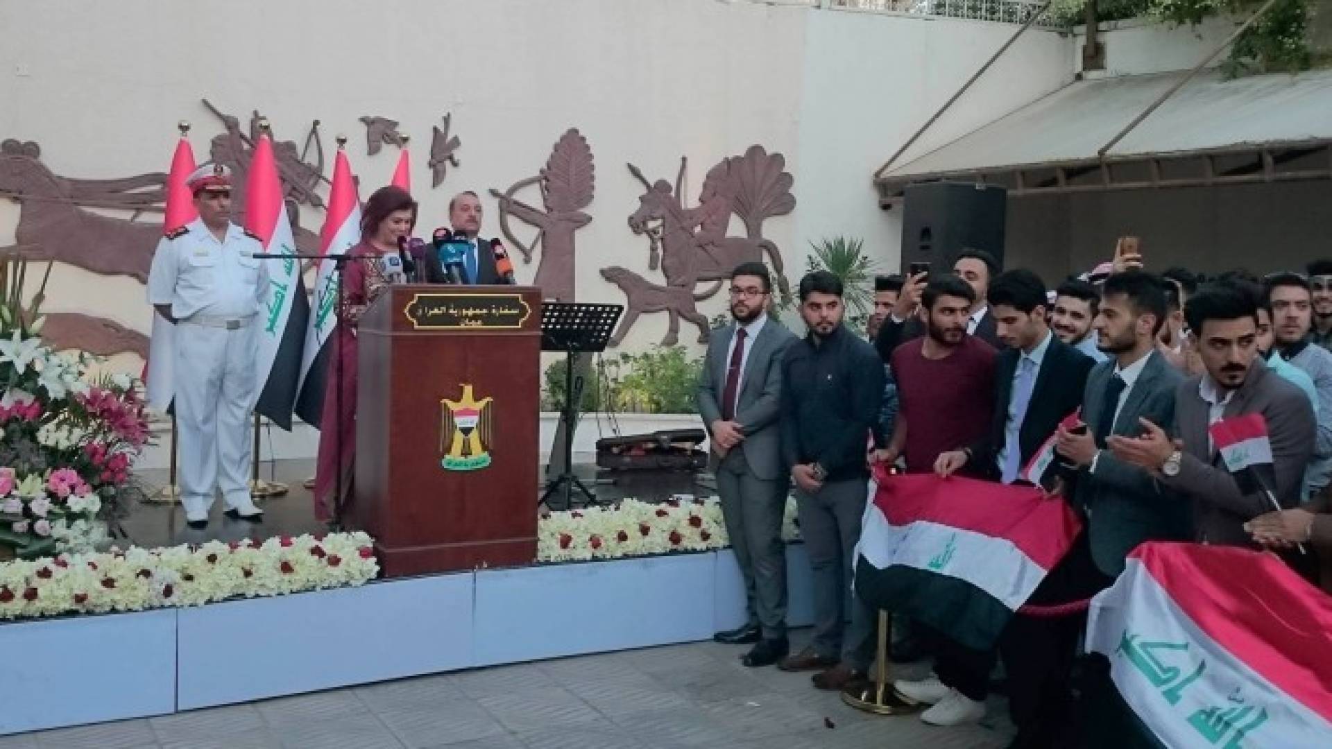 الجالية العراقية في الأردن تحتفل بتحرير الموصل