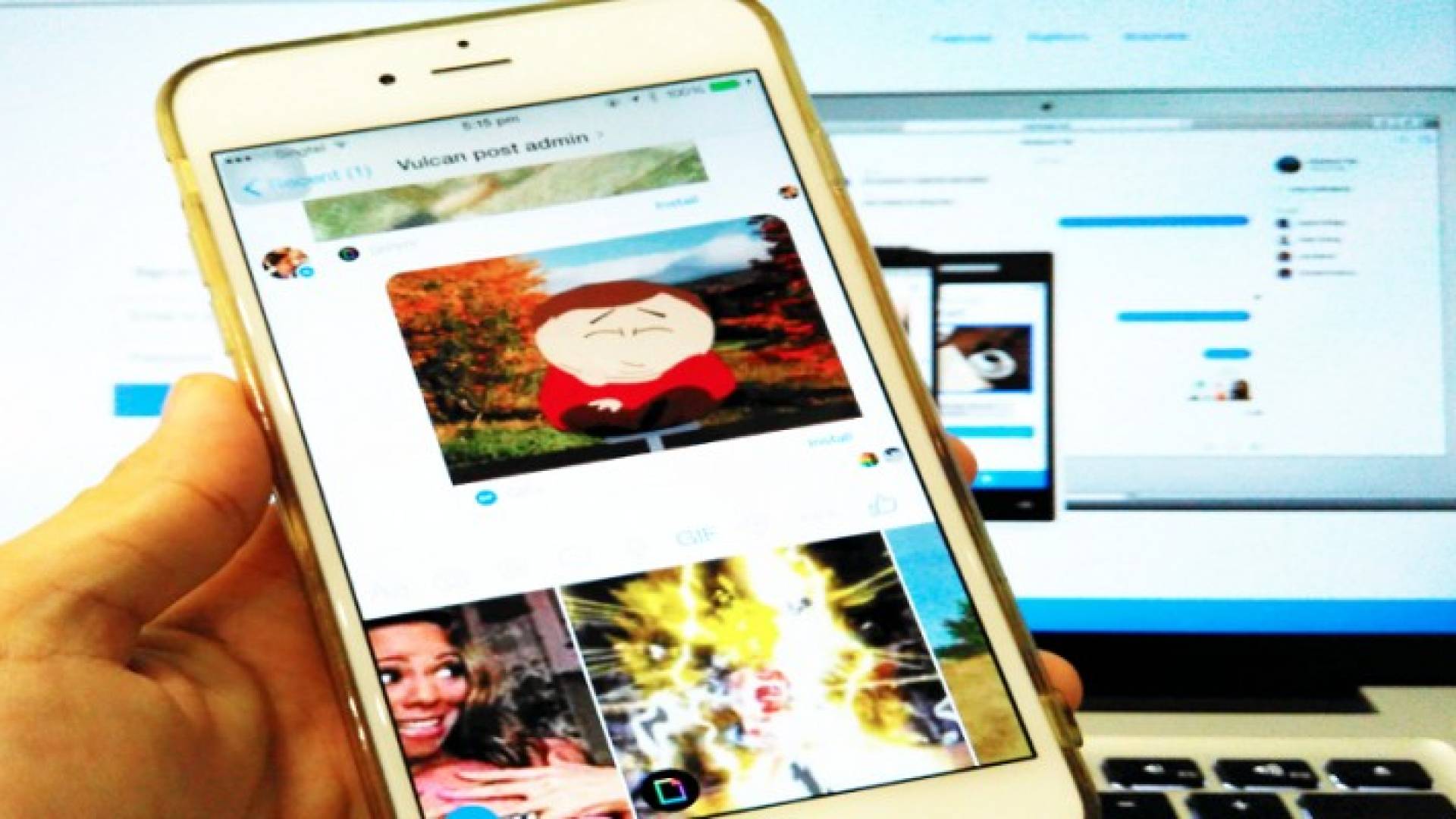 فيس بوك تختبر ميزة إنشاء صور متحركة GIF 