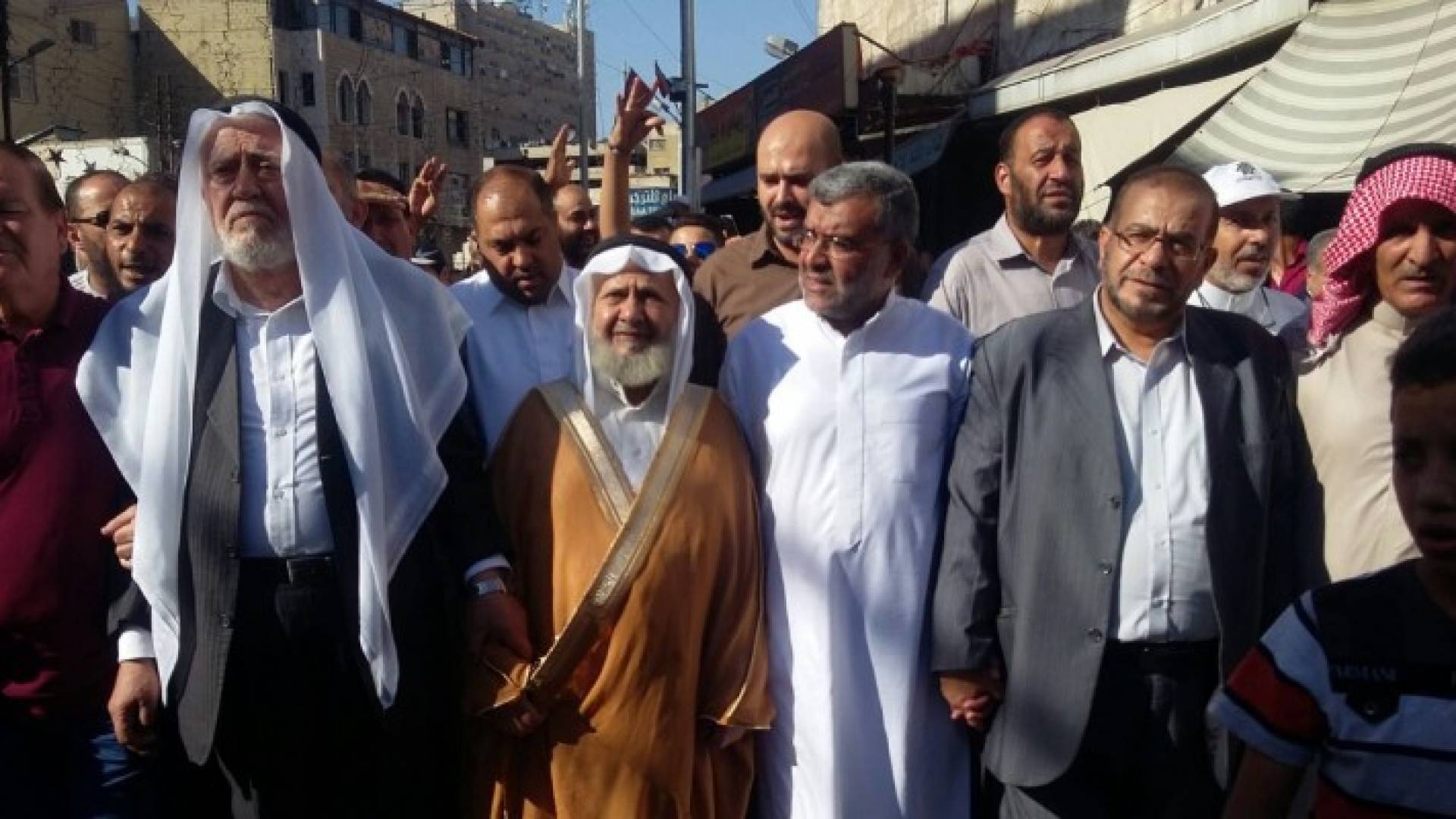جانب من المسيرة 