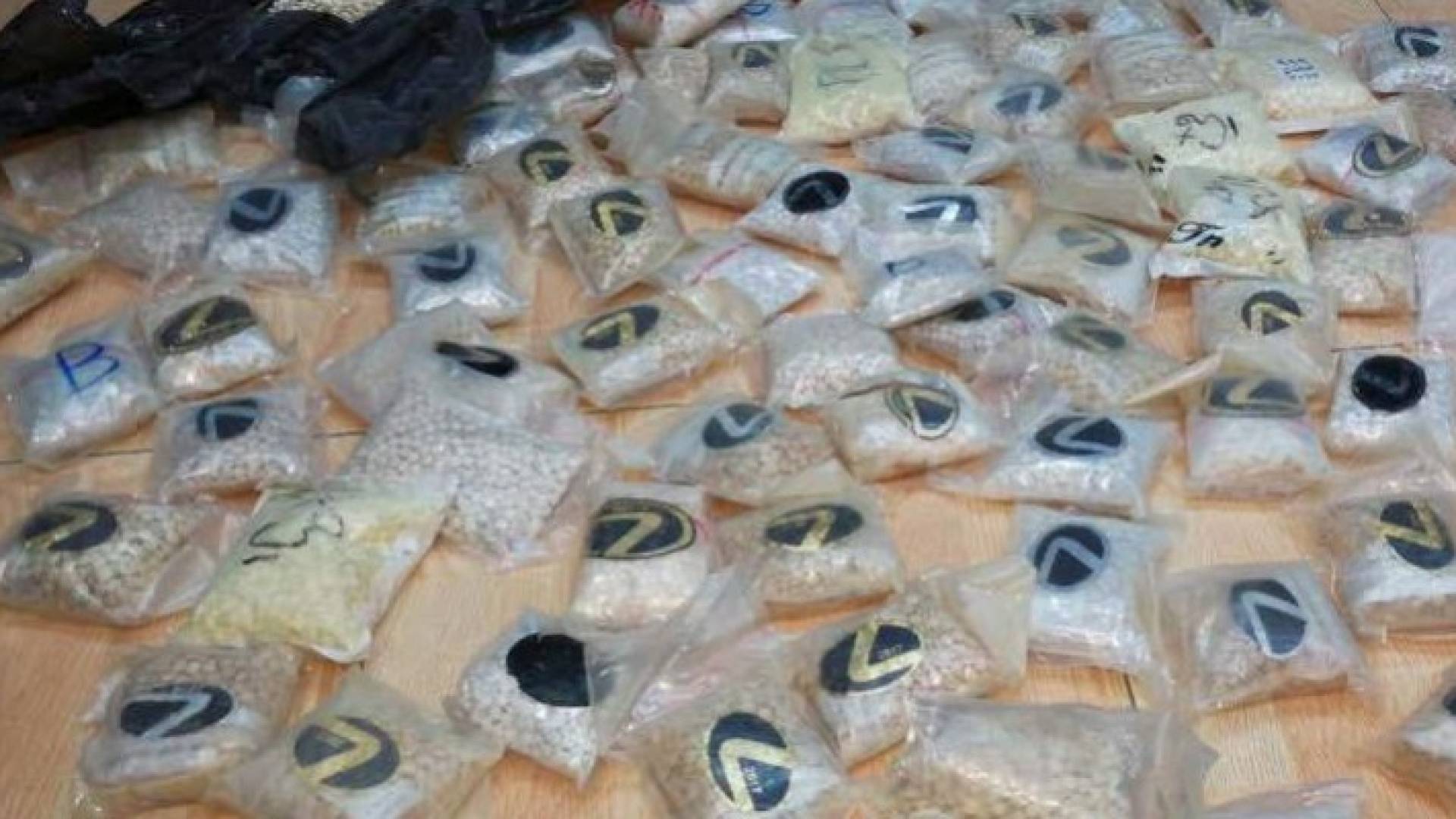 جانب من المضبوطات 