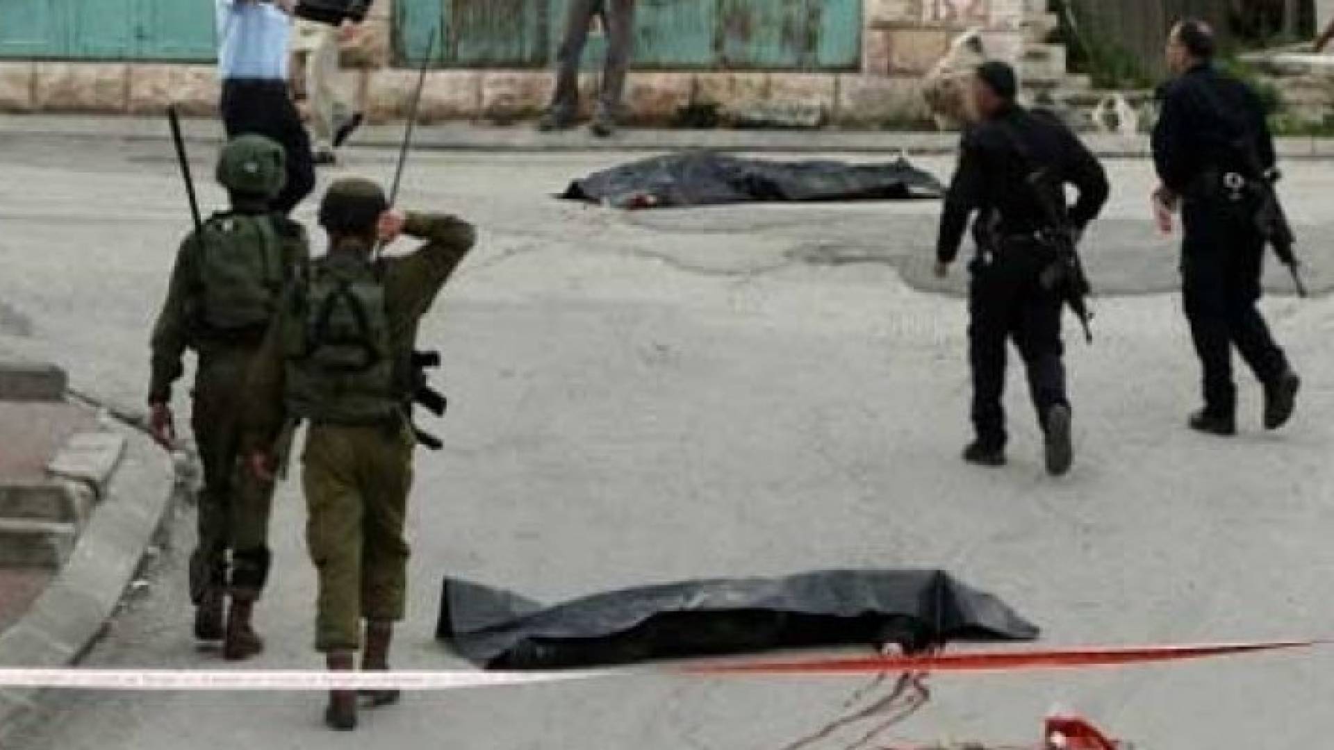 على عبد الفتاح الشريف لحظة استشهاده