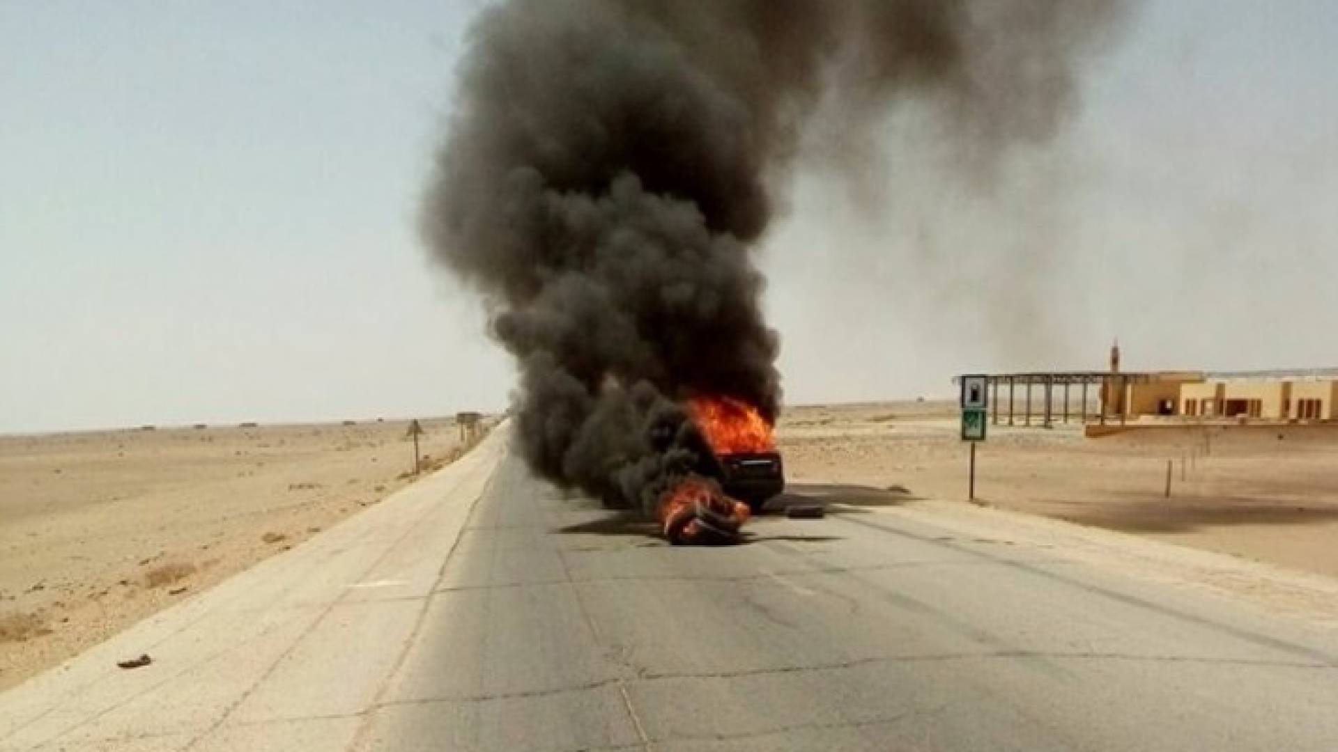 من احداث الشغب التي شهدها الجفر الاثنين
