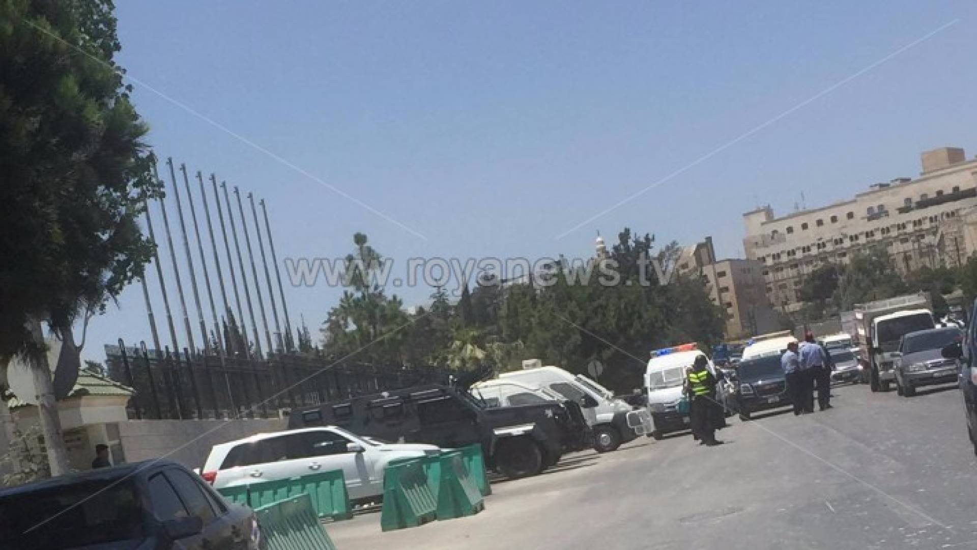 الأمن يتواجد بكثافة في عبدون 