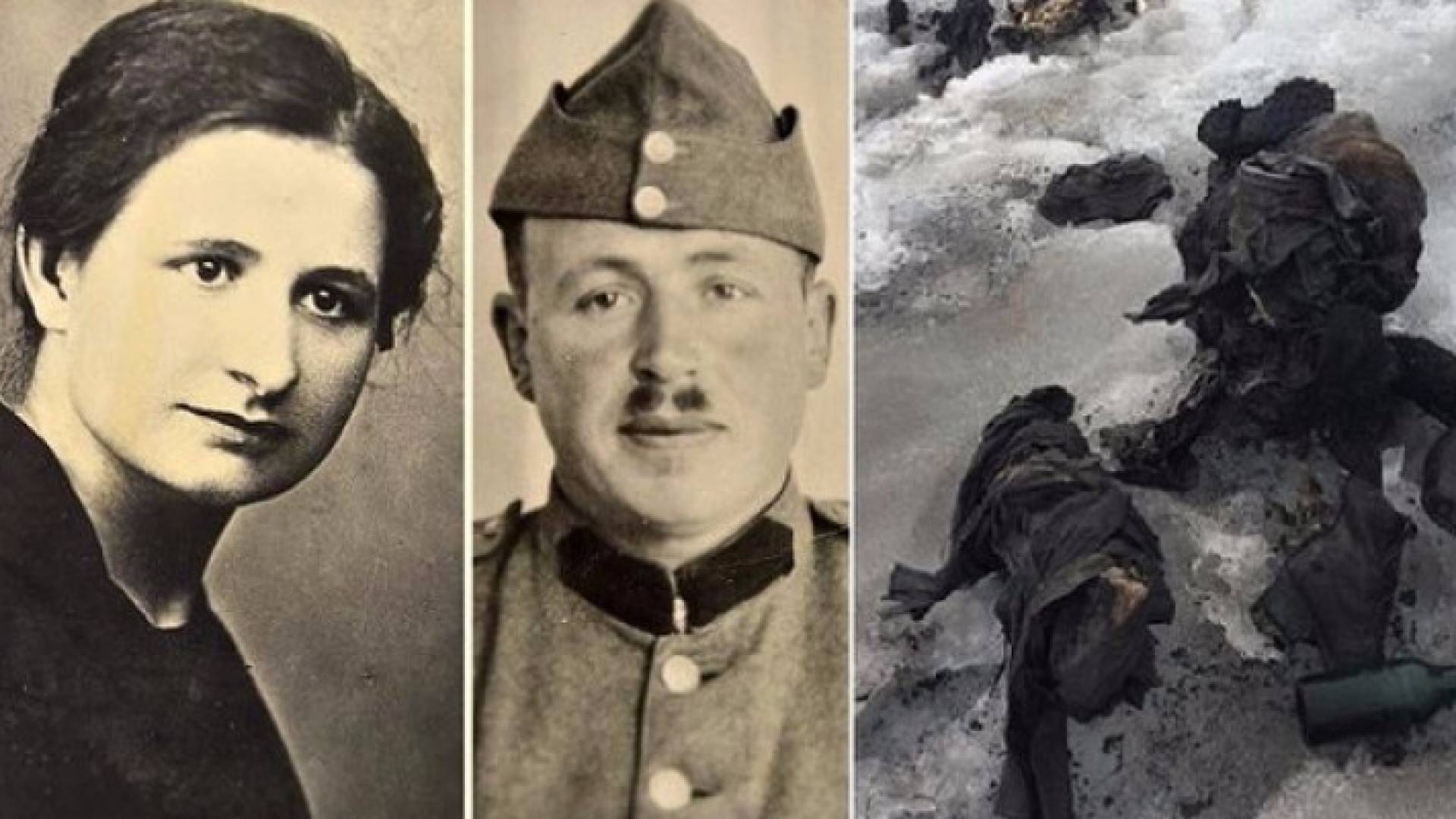 صورة لجثتي ومتعلقات والديها في المنطقة الجليدية