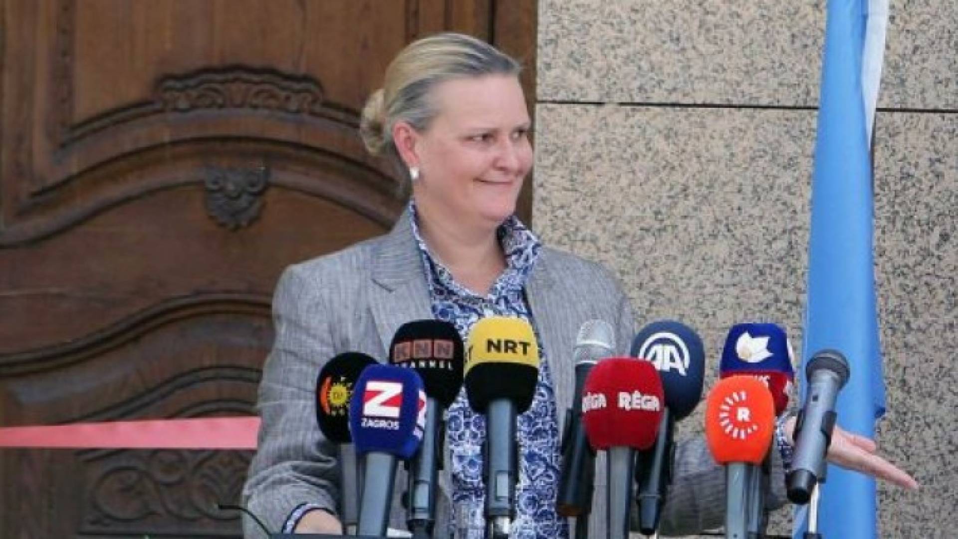 المنسقة الأممية للمساعدة الإنسانية للعراق، ليز غراندي