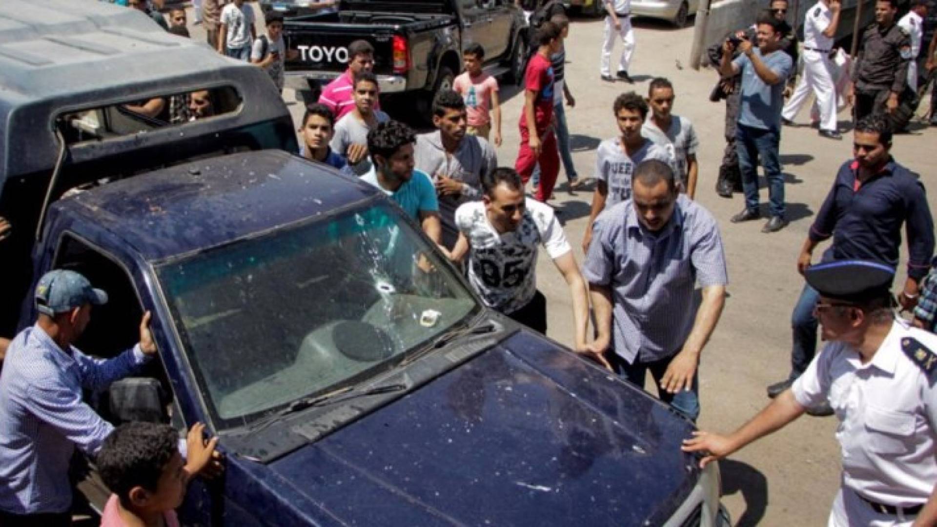 هجوم إرهابي على الشرطة المصرية-أرشيفية