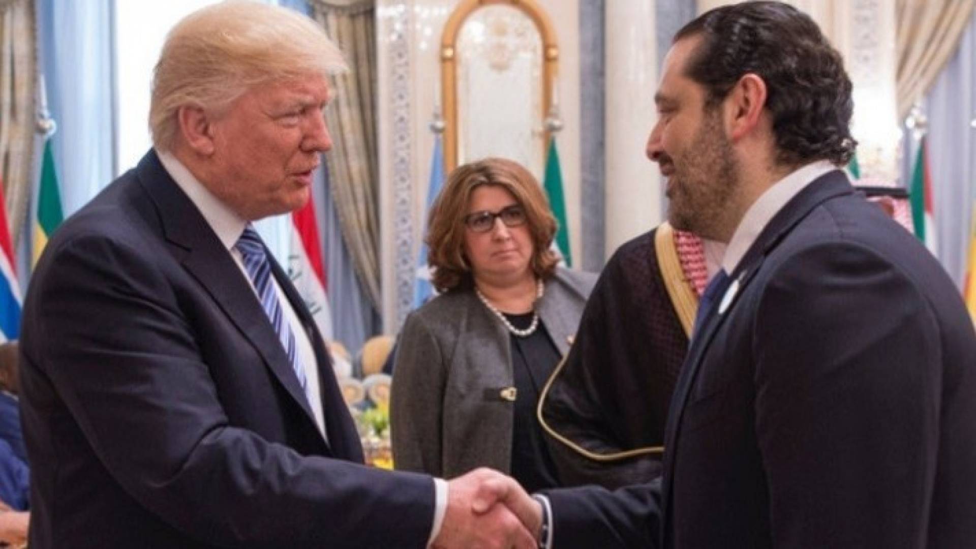 ترمب وسعد الحريري