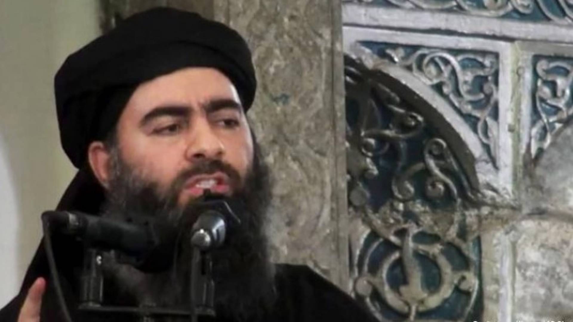 زعيم عصابة داعش الارهابية ابو بكر البغدادي 