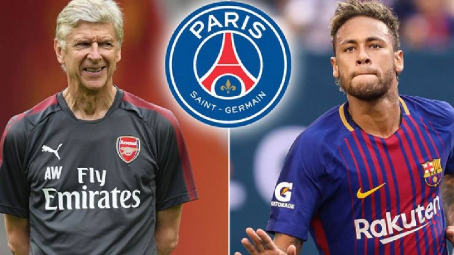 نيمار وآرسين فينجر