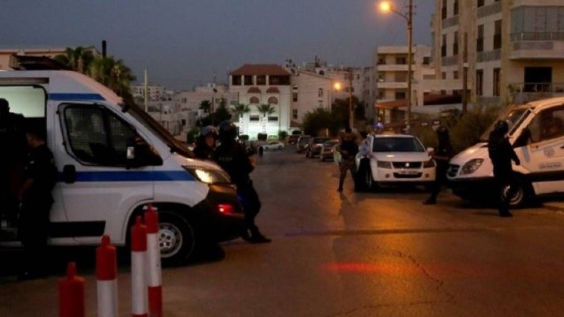 محيط السفارة الإسرائيلية في عمان