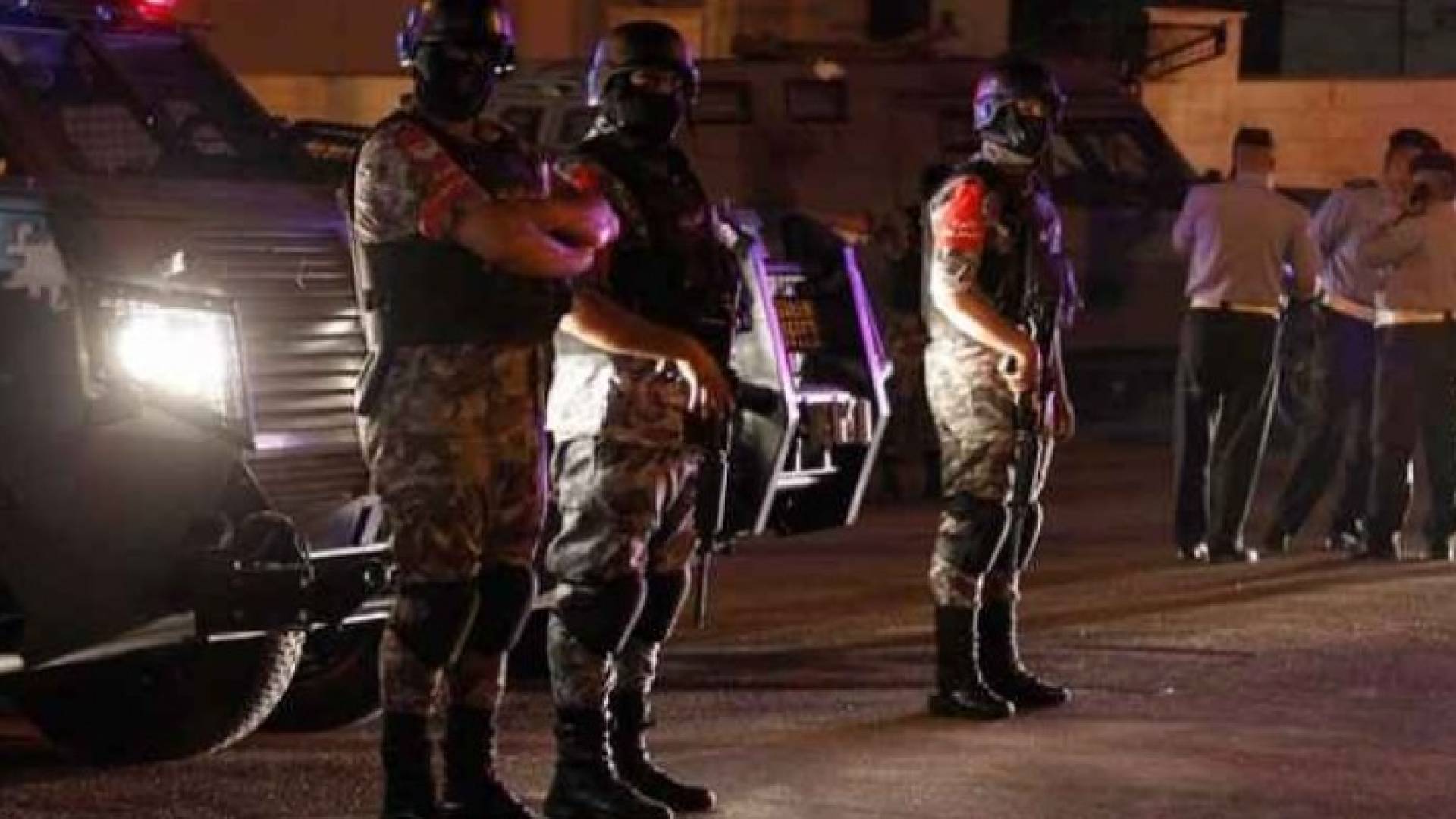 من محيط السفارة الاسرائيلية في عمان 