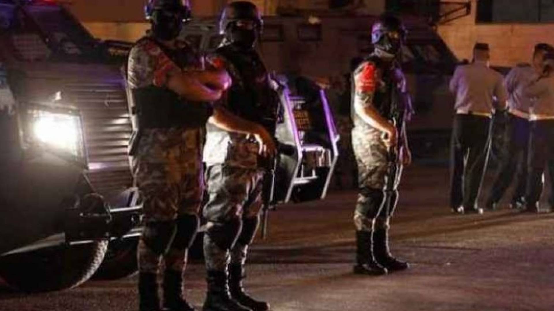 من محيط السفارة الاسرائيلية في عمان 