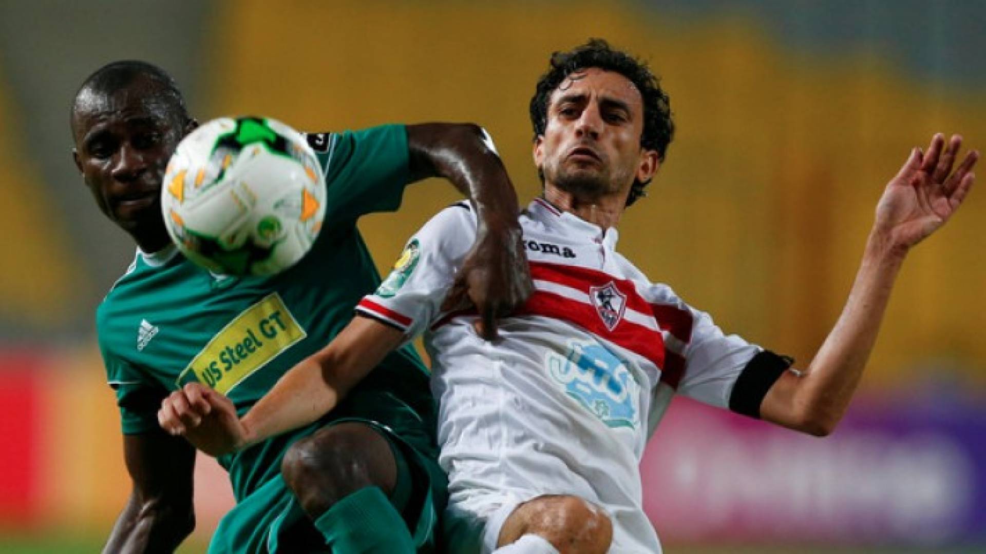العهد اللبناني يطيح بالزمالك بهدف قاتل 