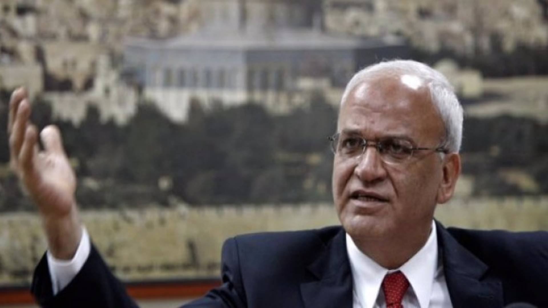 أمين سر اللجنة التنفيذية لمنظمة التحرير الفلسطينية صائب عريقات