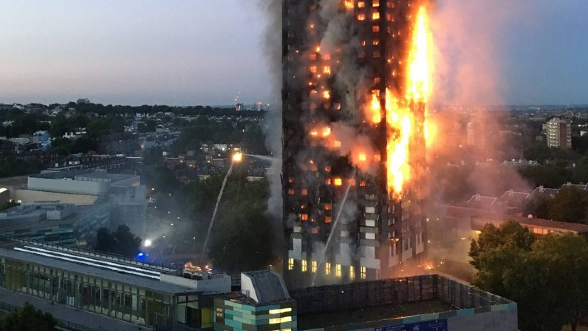 حريق البرج - ارشيف