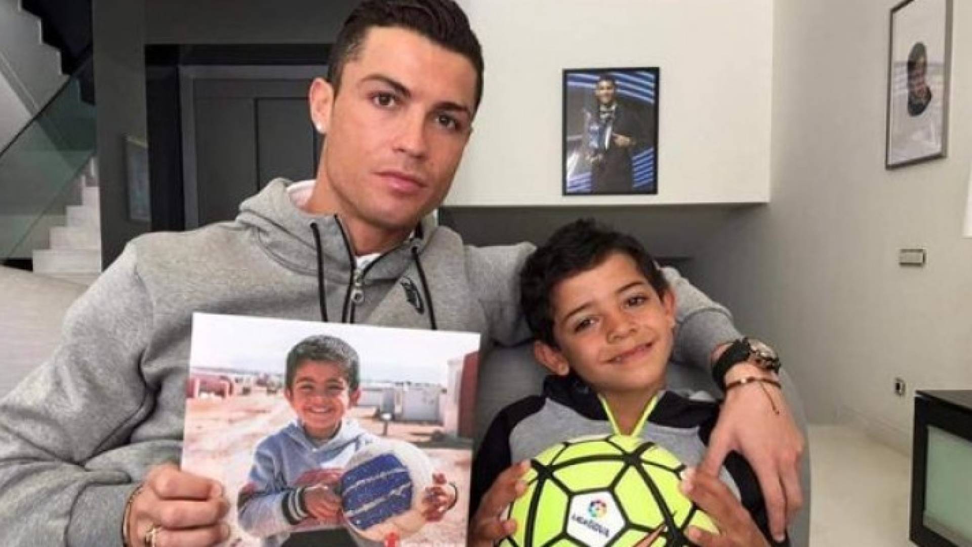 ماذا غرد رونالدو عن أطفال سوريا