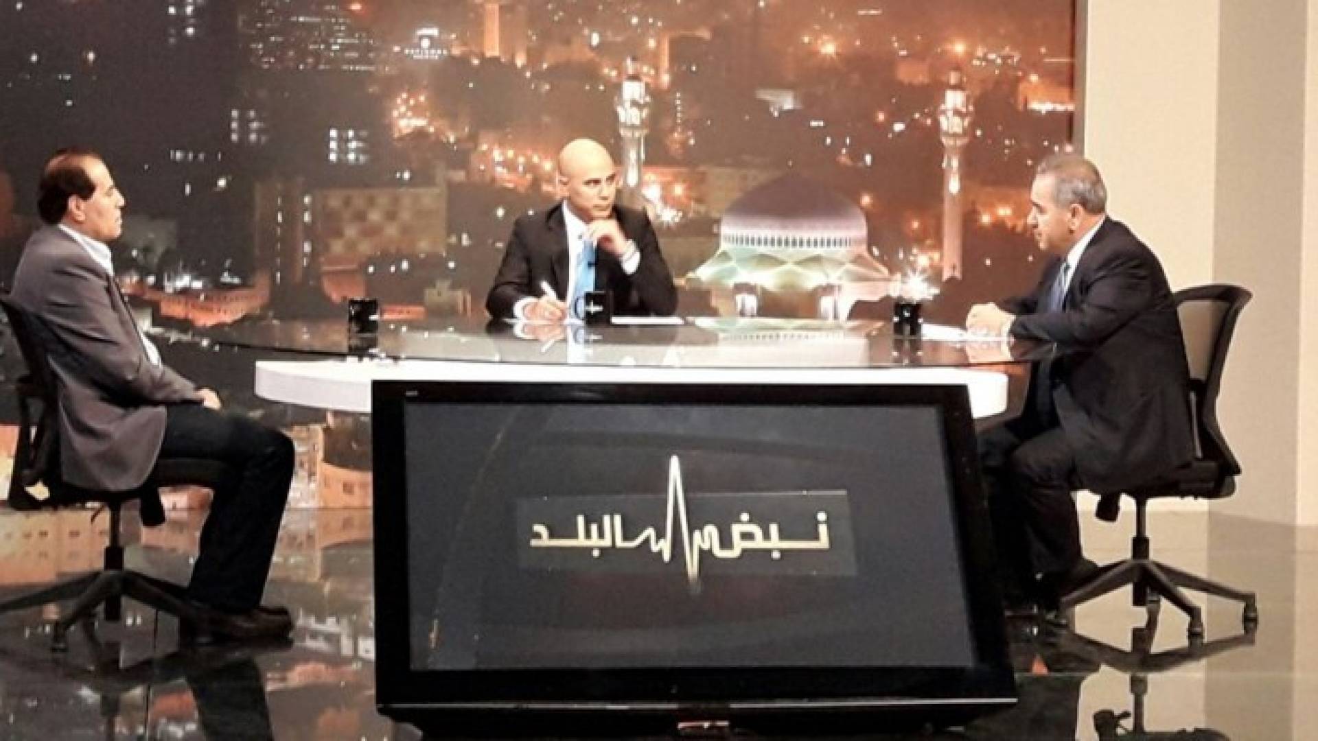 جانب من الحلقة 