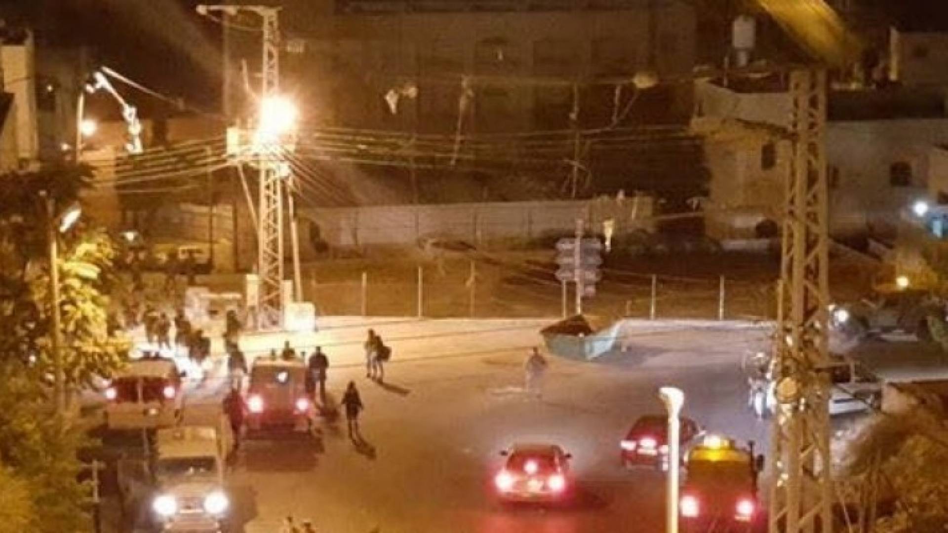 جانب من المواجهات 