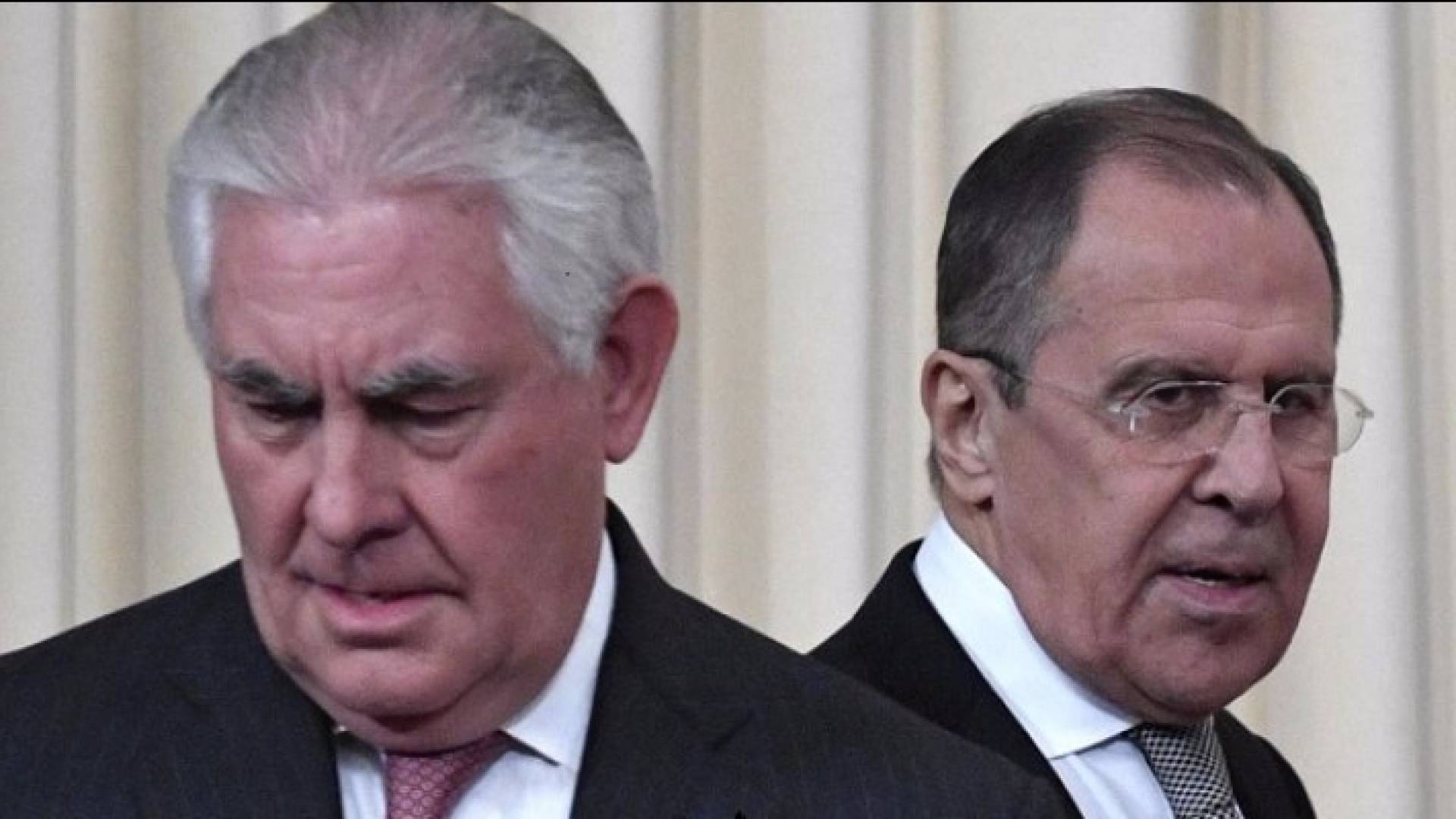 وزير الخارجية الأمريكي ونظيره الروسي