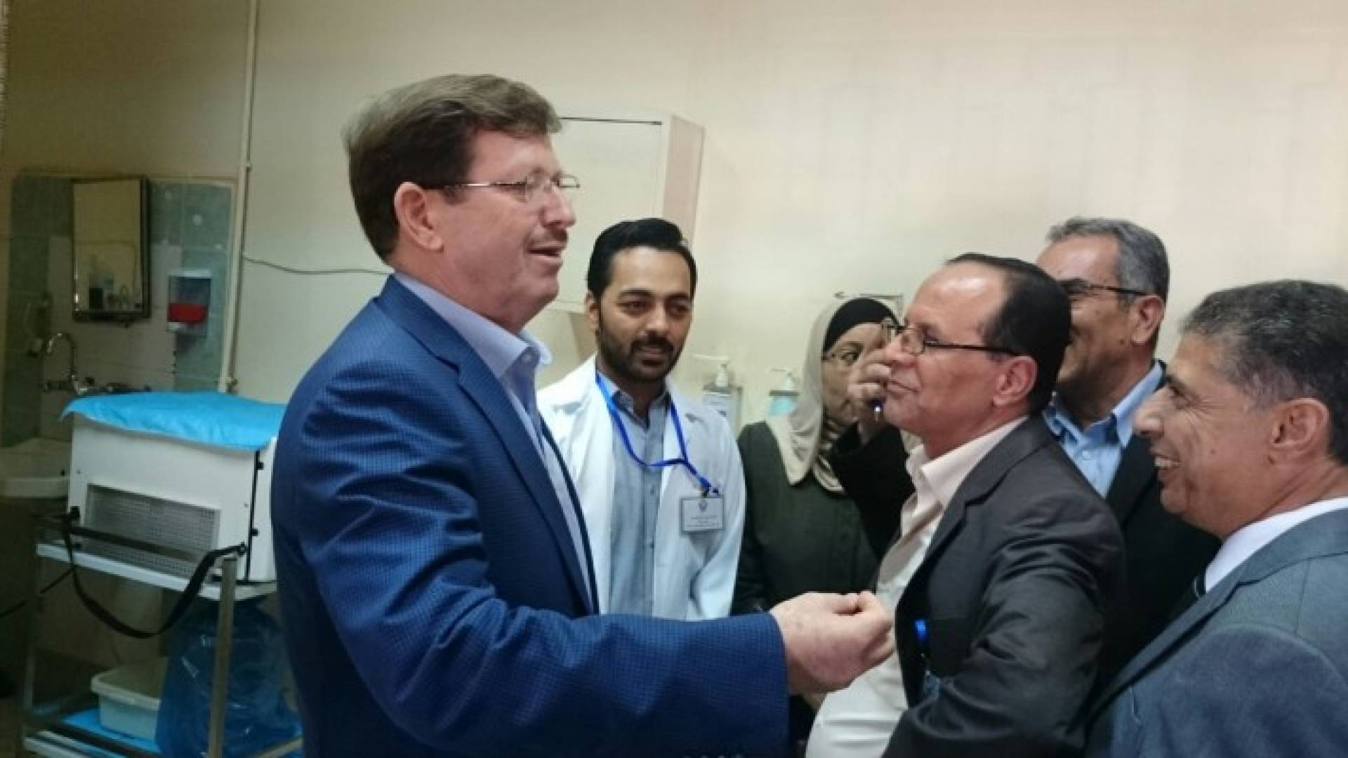 جانب من الزياراة