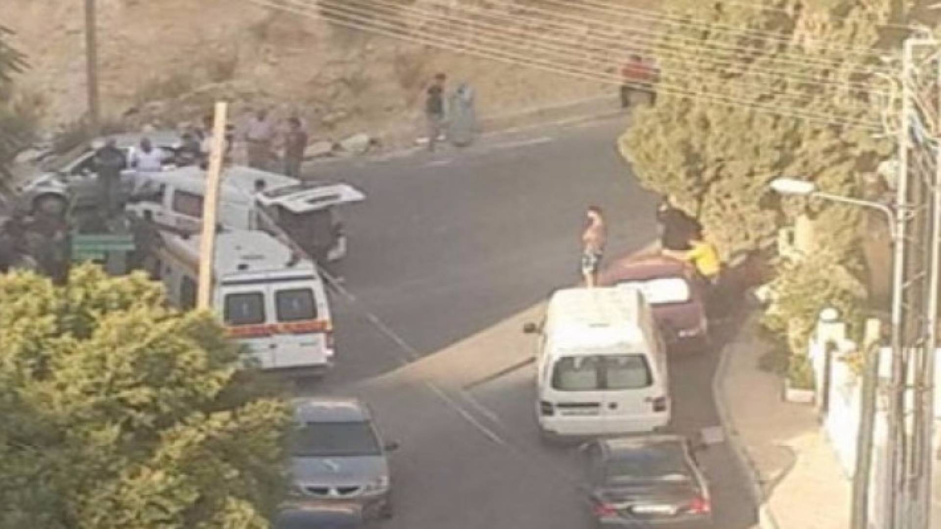 من موقع الحادثة