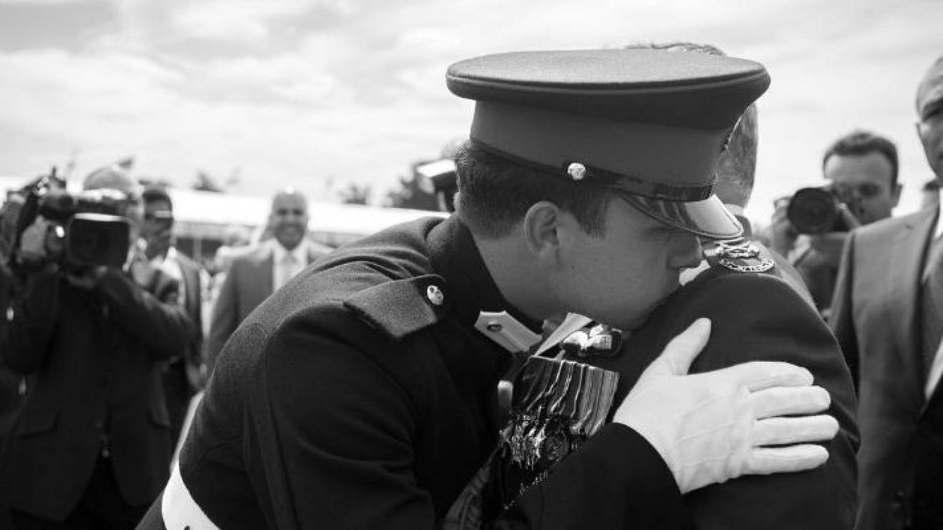 الصورة التي نشرها ولي العهد 