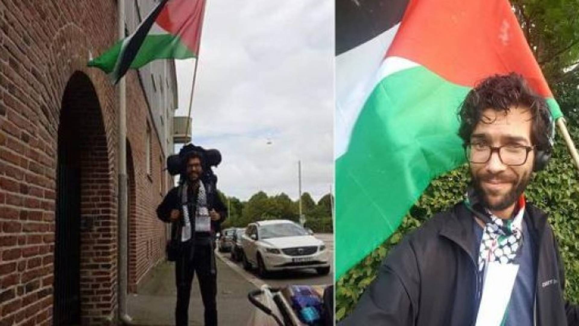 سويدي يبدأ رحلته إلى فلسطين مشيا على الأقدام