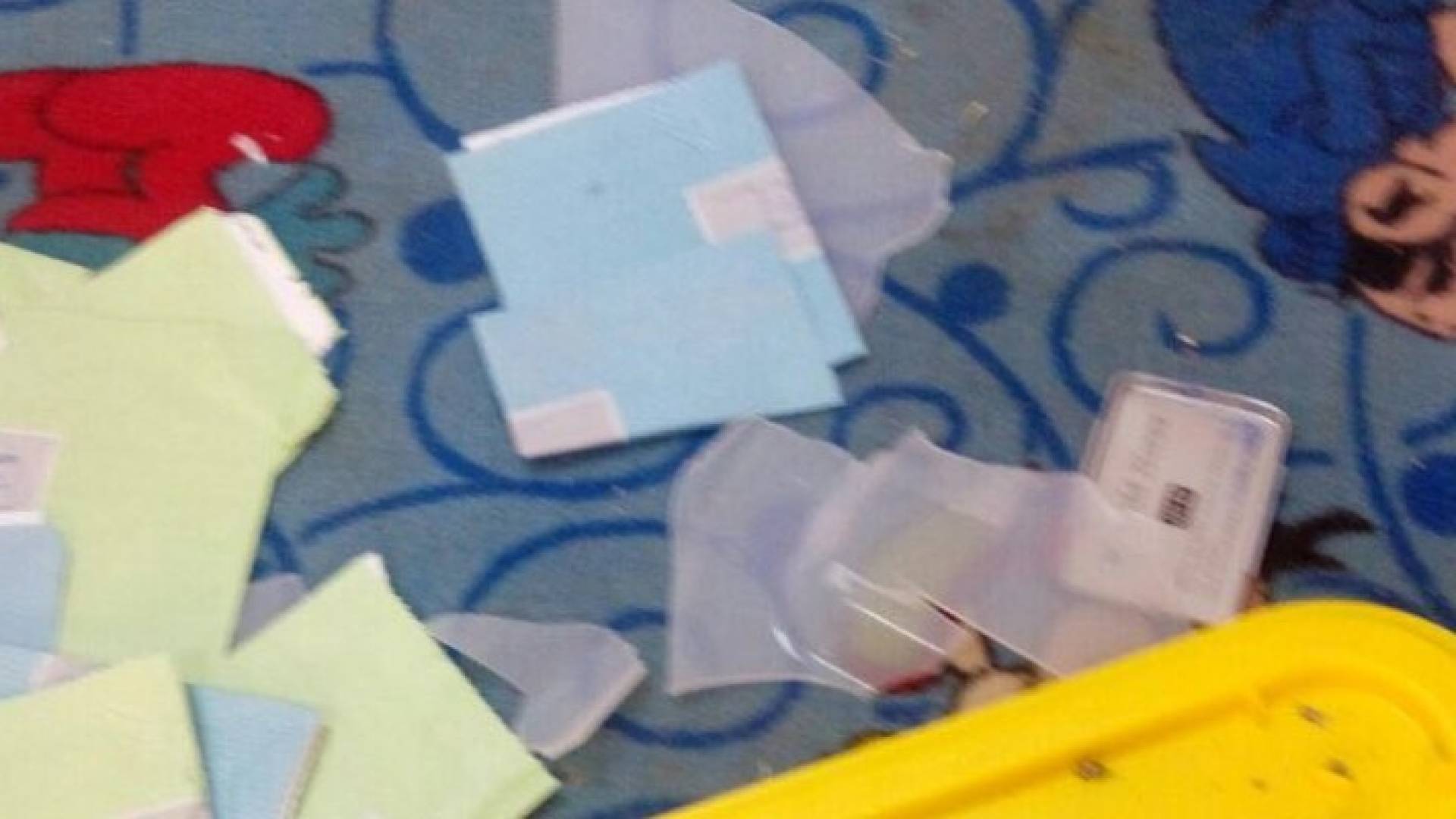 جانب من الاعتداء 