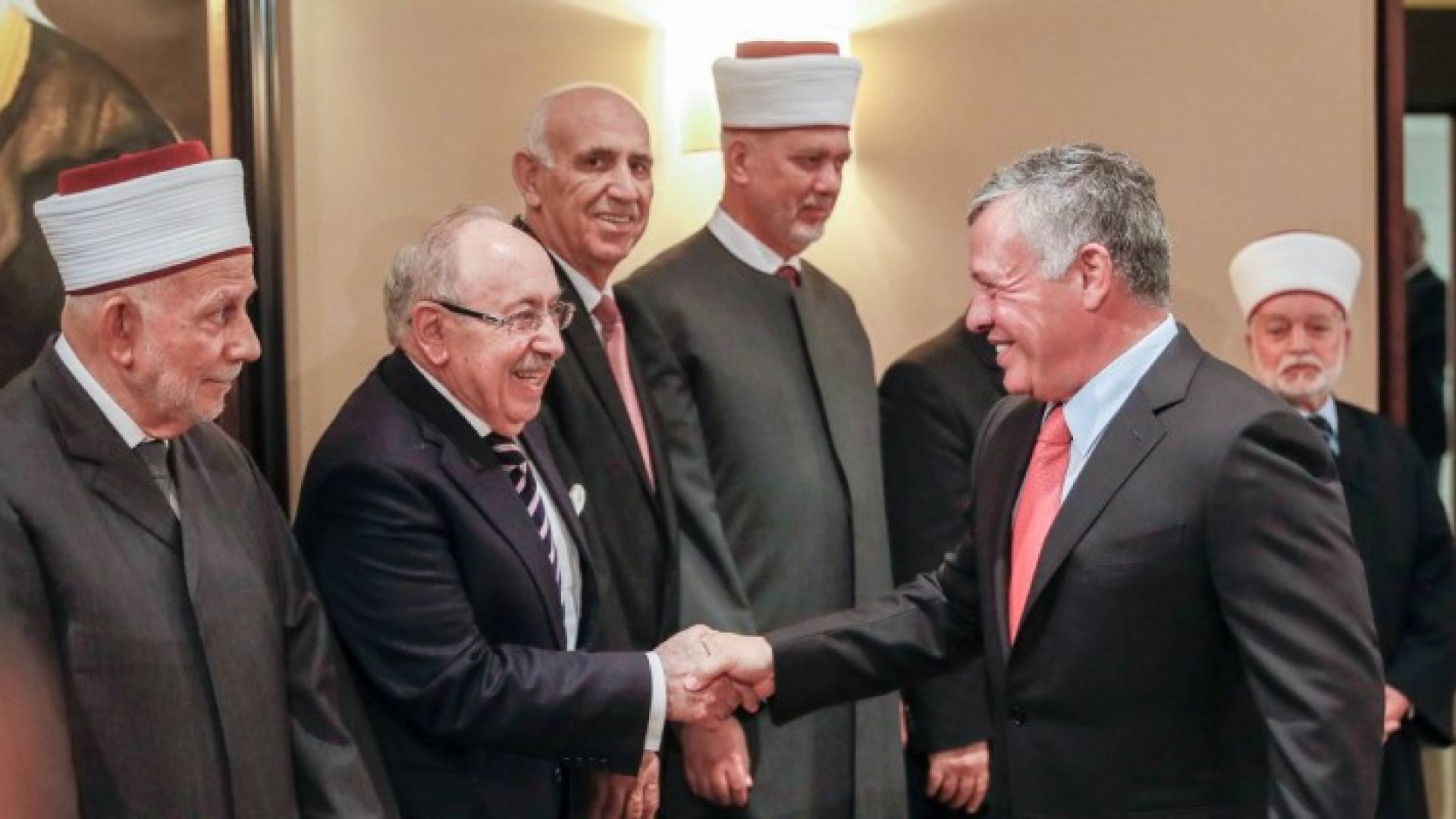من لقاء الملك بالشخصيات المقدسية