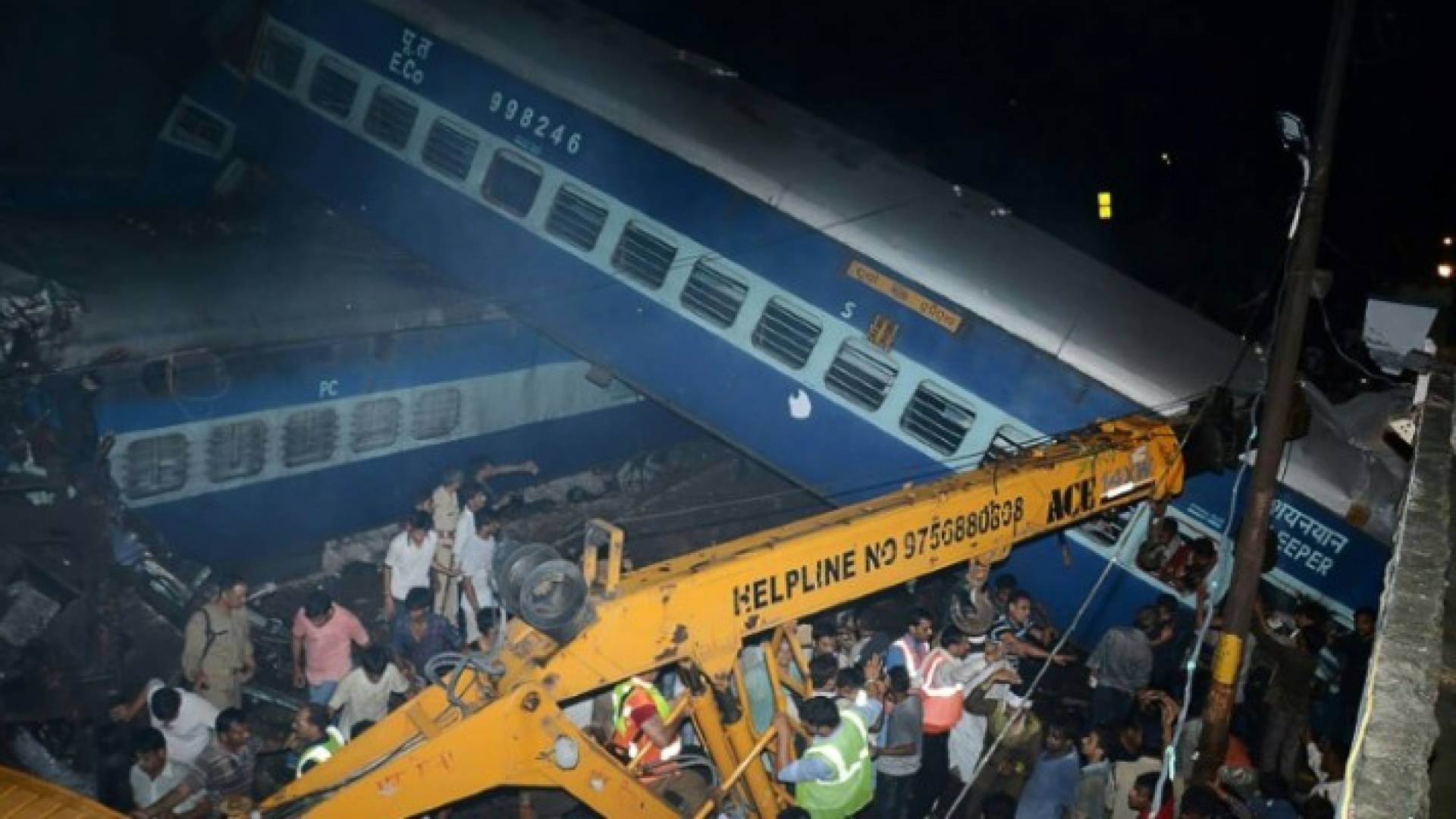 23 قتيلا بحادث قطار في الهند 