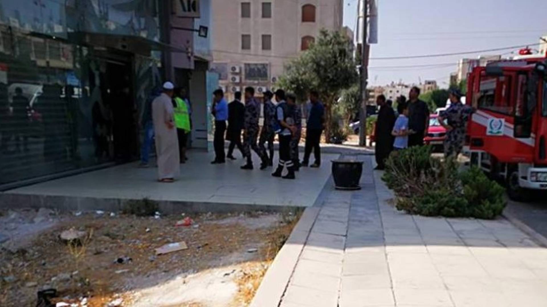 من موقع الحادثة
