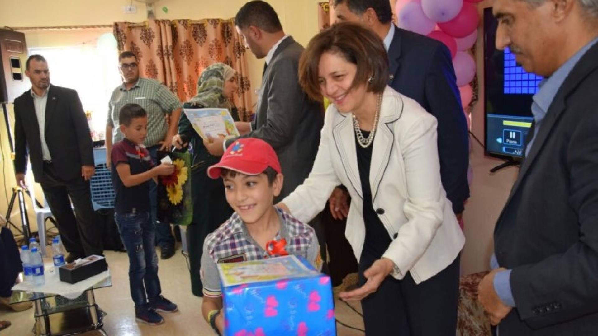 جانب من الزيارة