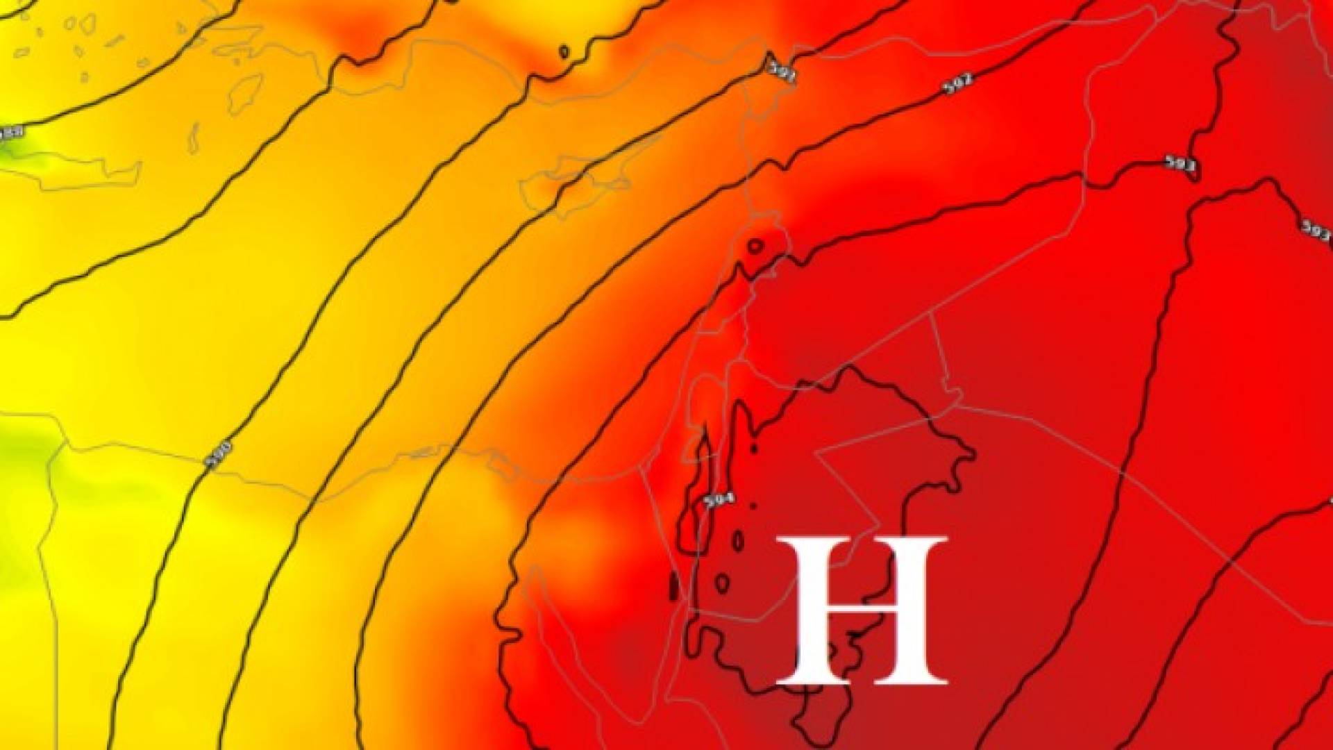 ارتفاع ملموس على درجات الحرارة مع نهاية الأسبوع