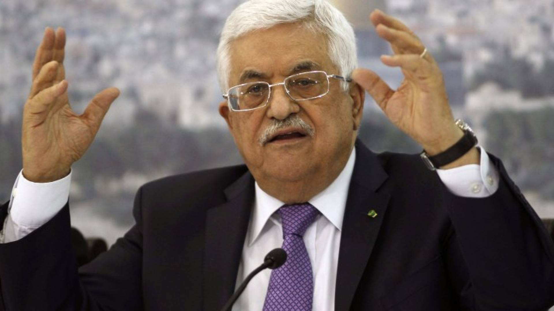 الرئيس الفلسطيني محمود عباس 