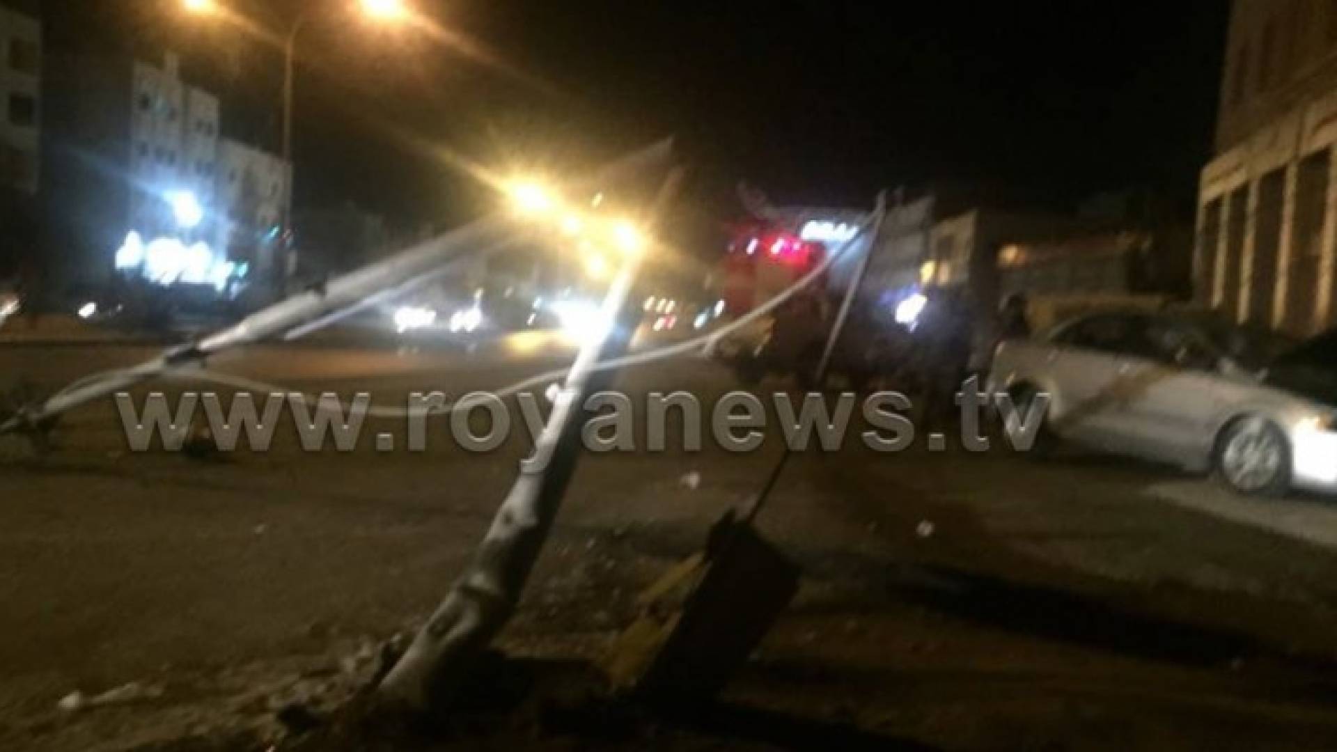 صورة من الحادث