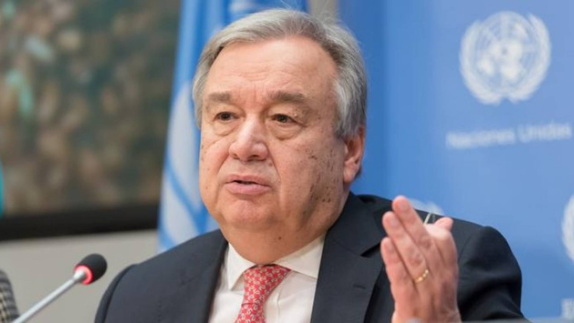الأمين العام للأمم المتحدة أنطونيو غوتيرس