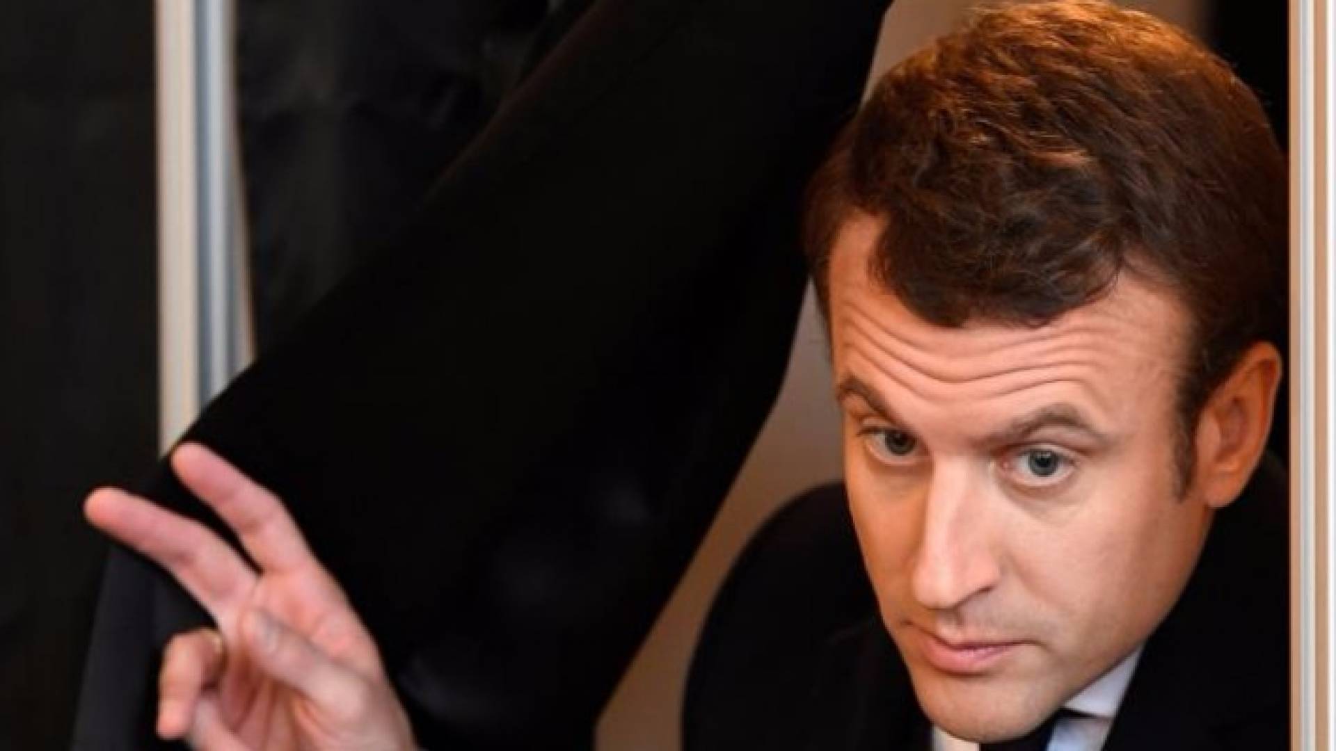  الرئيس الفرنسي إيمانويل ماكرون