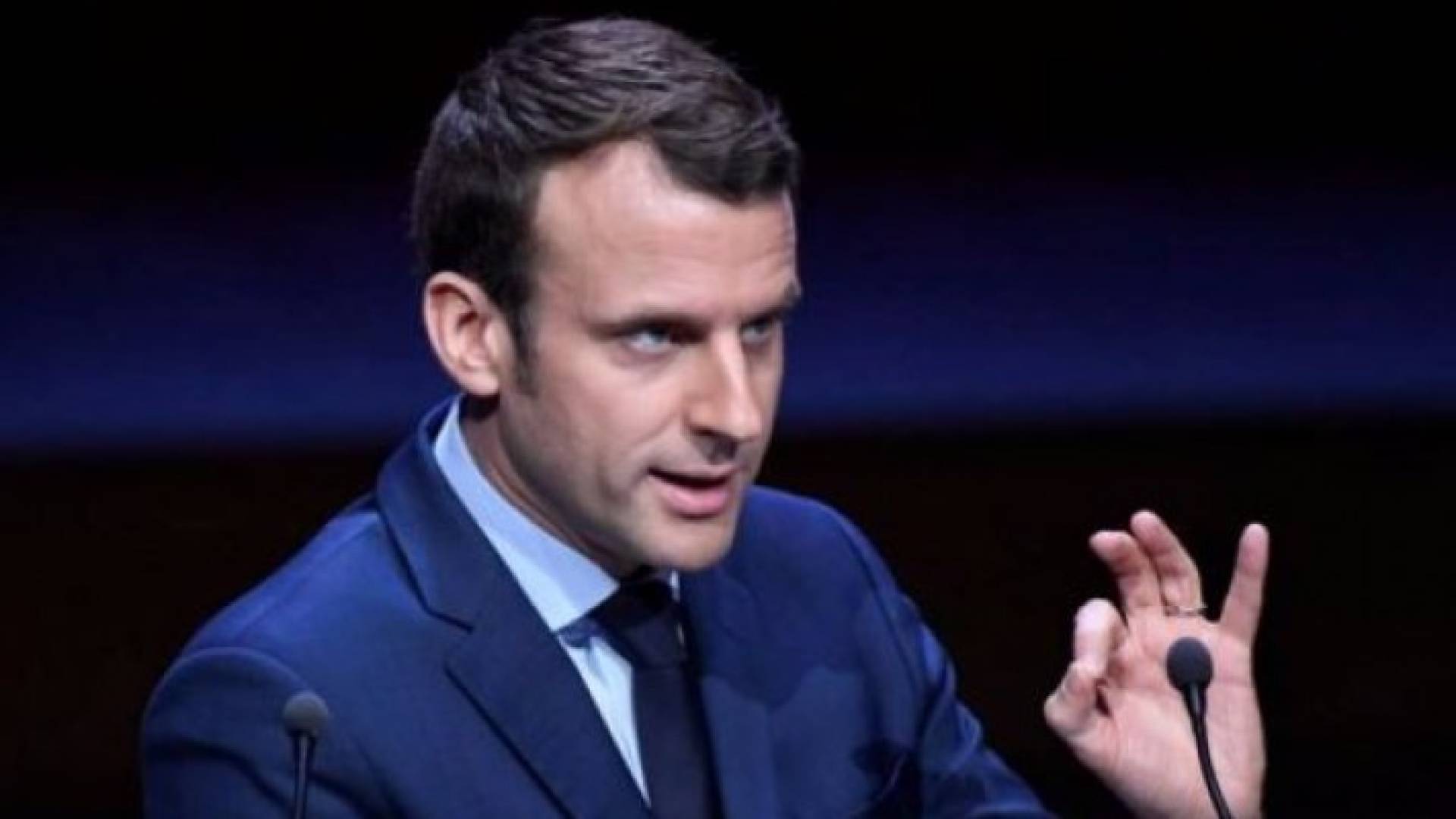 الرئيس الفرنسي إيمانويل ماكرون