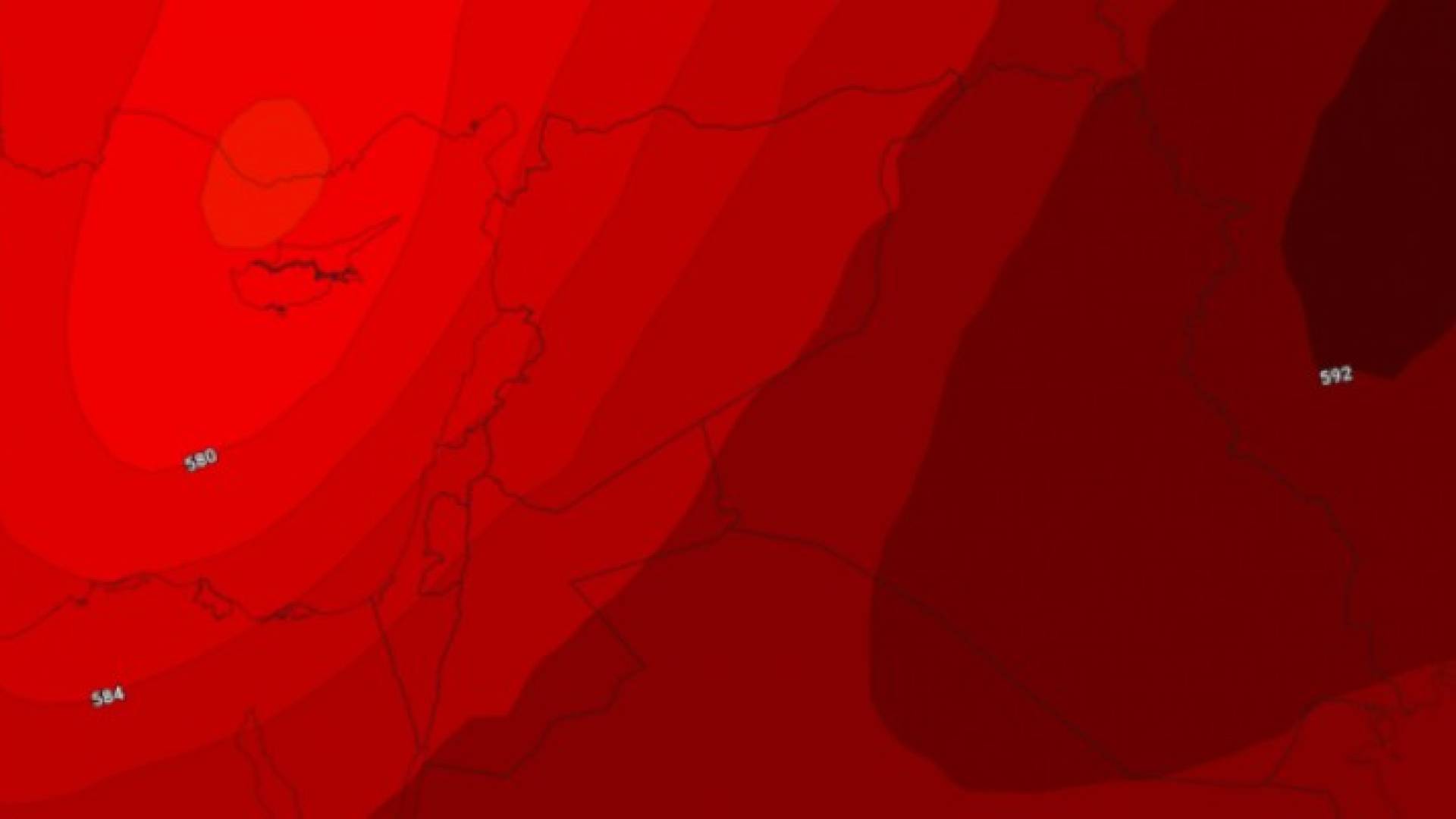 كتلة هوائية معتدلة من ناحية درجات الحرارة مع نهاية آب وبداية عيد الأضحى